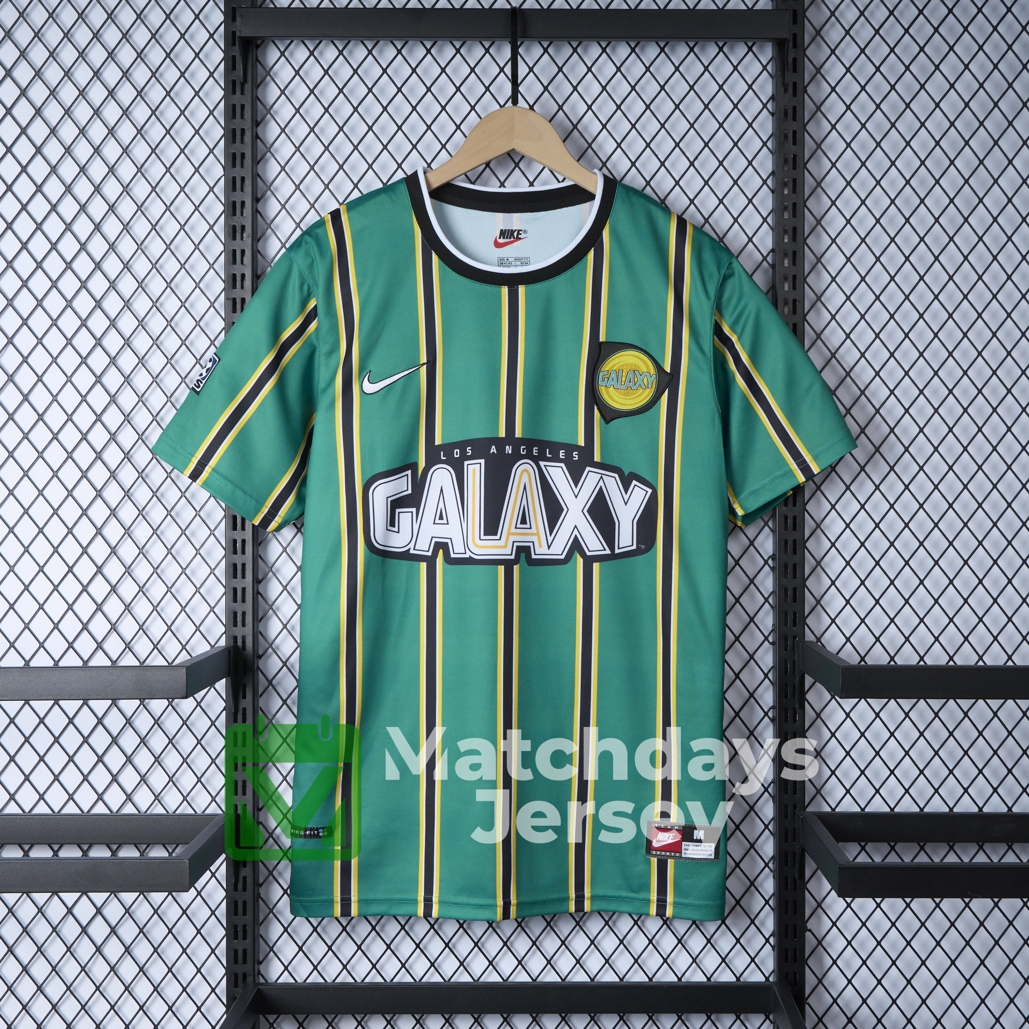 GlobeJersey-Retro La Galaxy 1999 Home Jersey