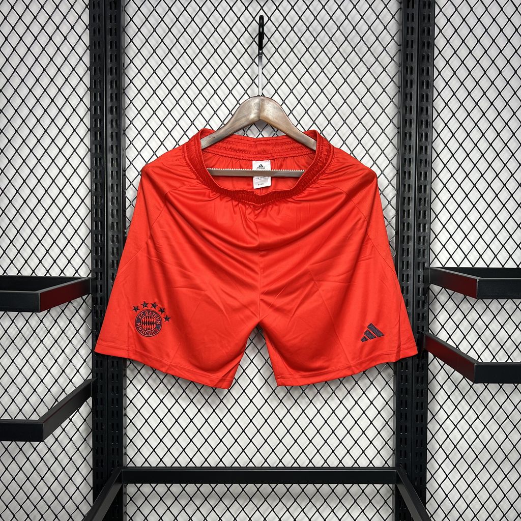 JerseysGala.com | Bayern Munich 24-25 Home Shorts - Fans Version -Customize Name, Number and Patch | Worldwide Shipping