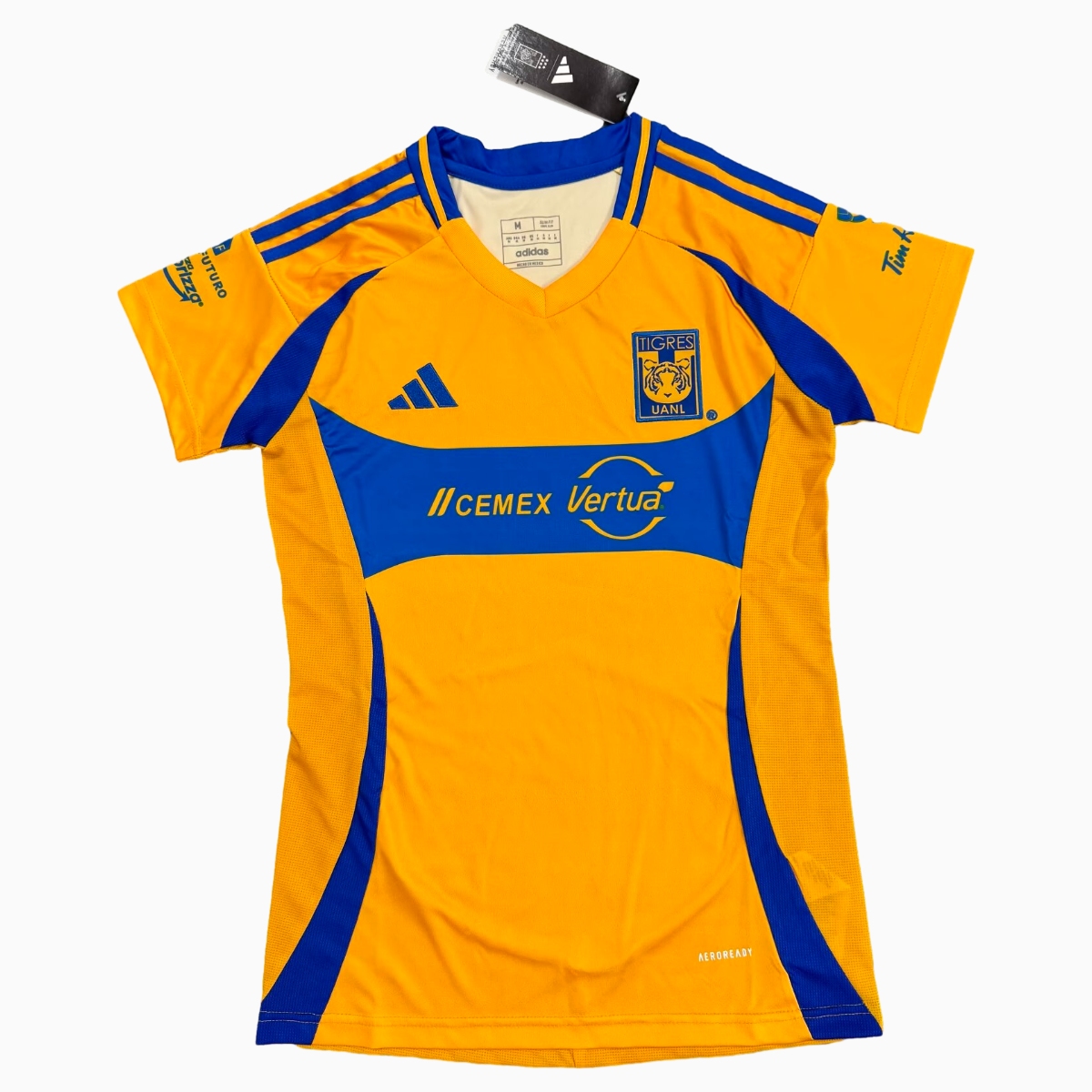 ManixJersey.com | Women's Tigres UANL 24-25 Home Jersey -Customize Name, Number and Patch | Worldwide Shipping