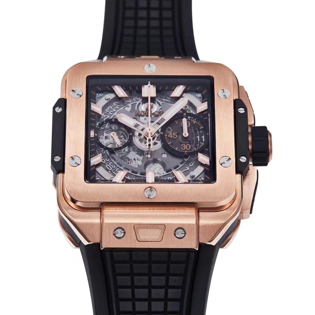 brand Hublot Square Bang 42mm Top Swiss movement luxury watch for sale – NeveReL