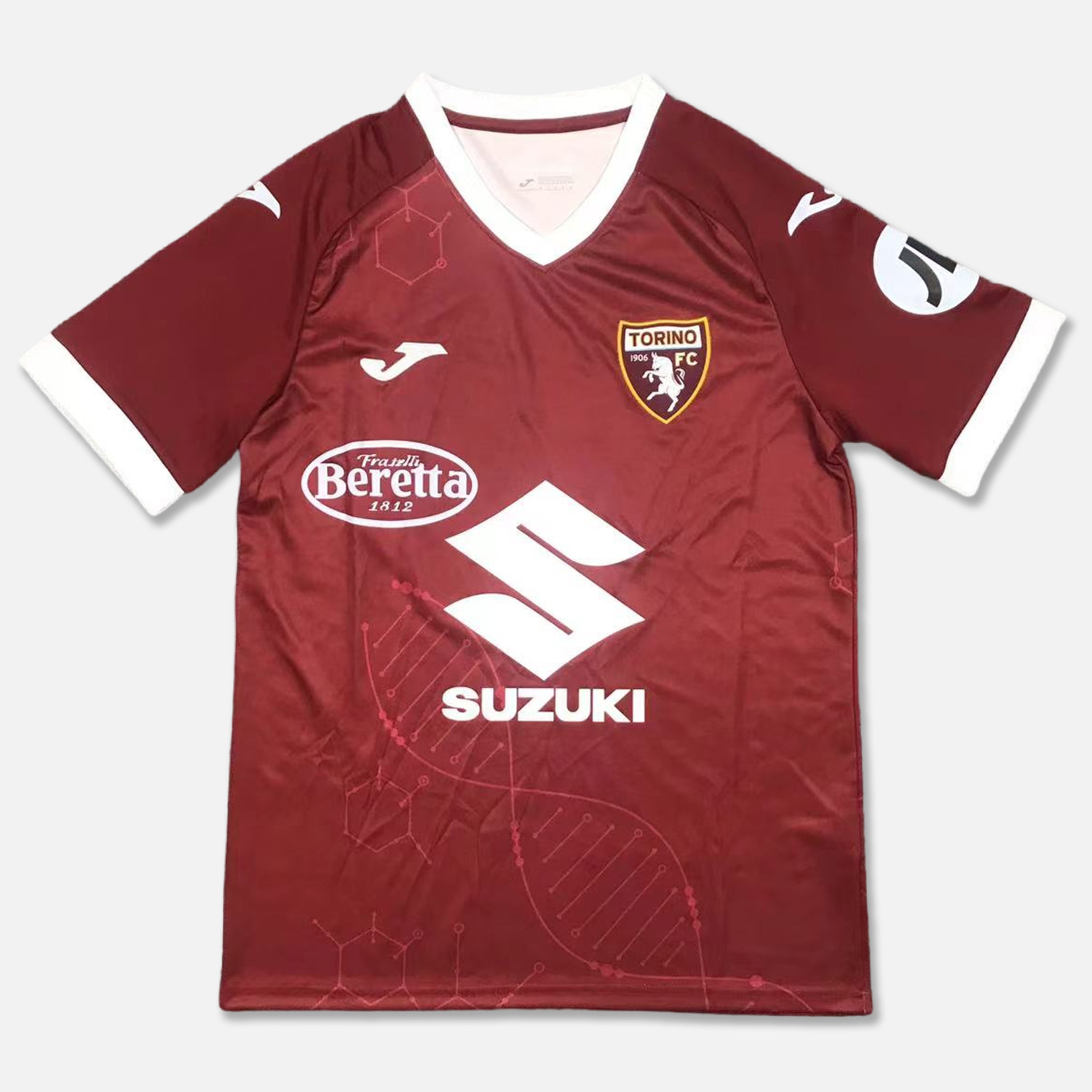 ManixJersey.com | Torino 24-25 Pre-Season Home Jersey - Fans Version -Customize Name, Number and Patch | Worldwide Shipping