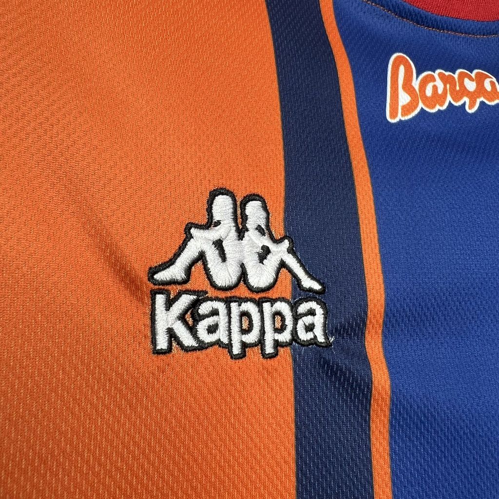 ManixJersey.com | Retro Barcelona 1997-98 Away Jersey -Customize Name, Number and Patch | Worldwide Shipping