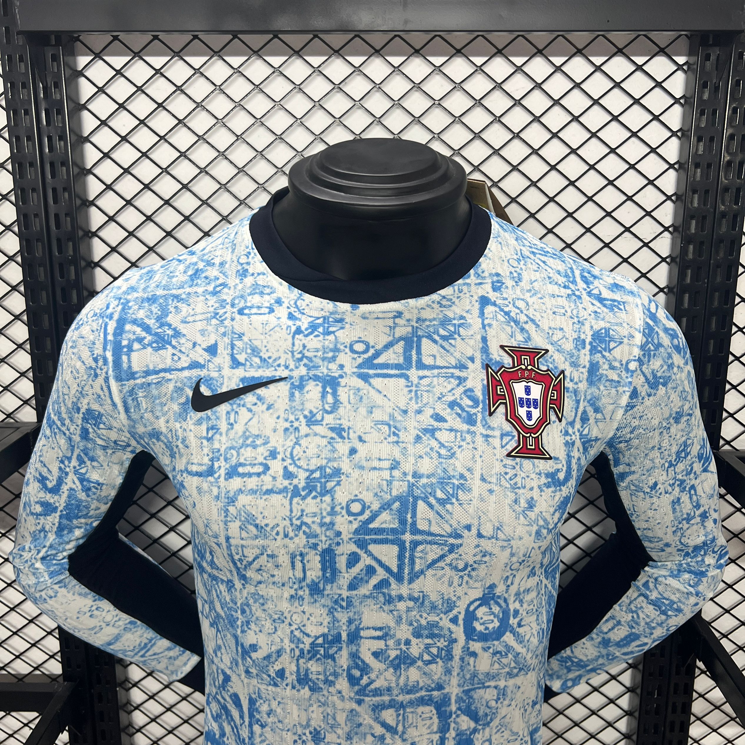 SIUjerseys-Portugal 2024 Away Long Sleeve Jersey - Player Version