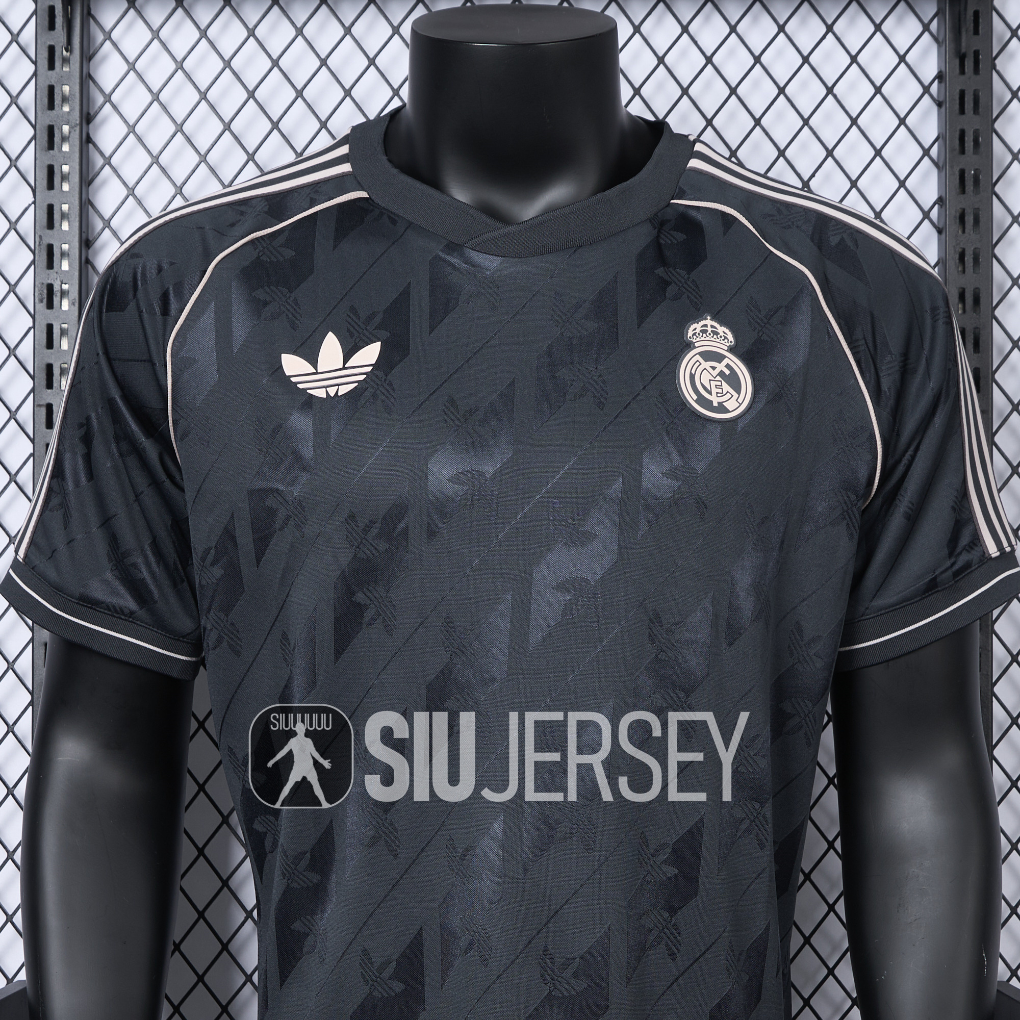 SIUjerseys-Real Madrid 24-25 Originals LFSTLR Jersey Charcoal - Player Version
