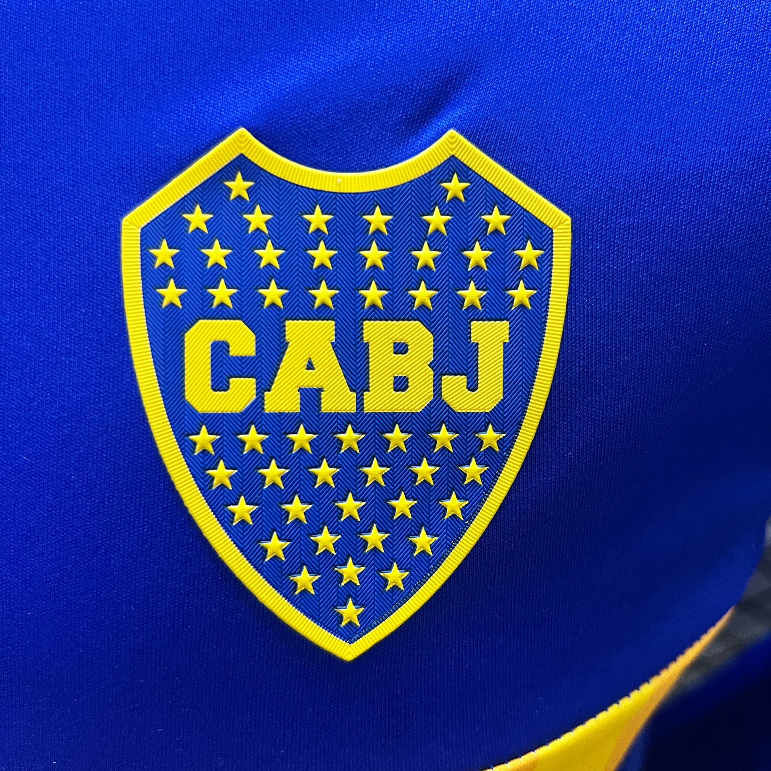 unitedfutballjersey-Boca Juniors 24-25 Home Long Sleeve Jersey - Player Version