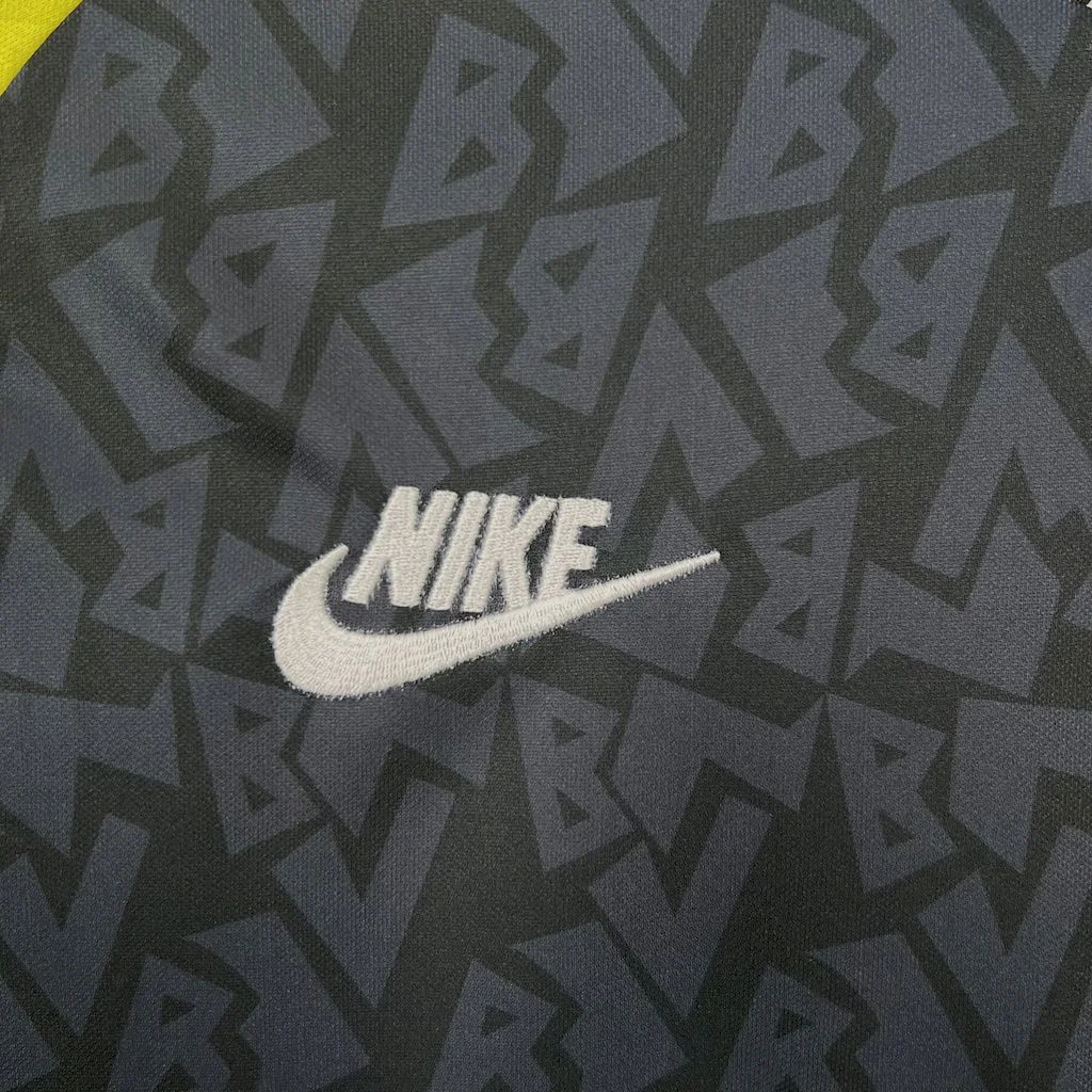 ManixJersey.com | Retro Dortmund 1995-96 Away Long Sleeves Jersey -Customize Name, Number and Patch | Worldwide Shipping