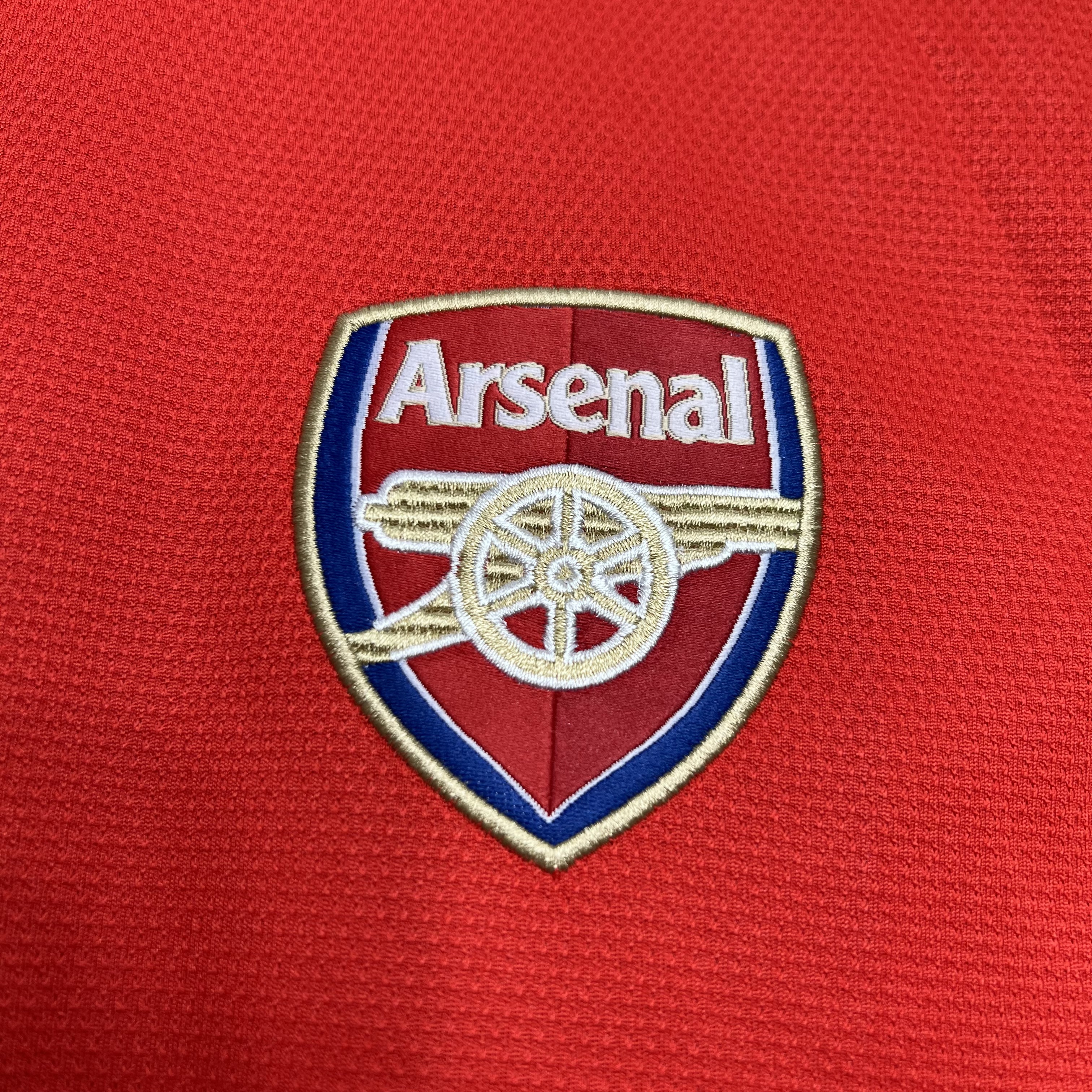 ManixJersey.com | Retro Arsenal 2012-13 Home Stadium Jersey -Customize Name, Number and Patch | Worldwide Shipping
