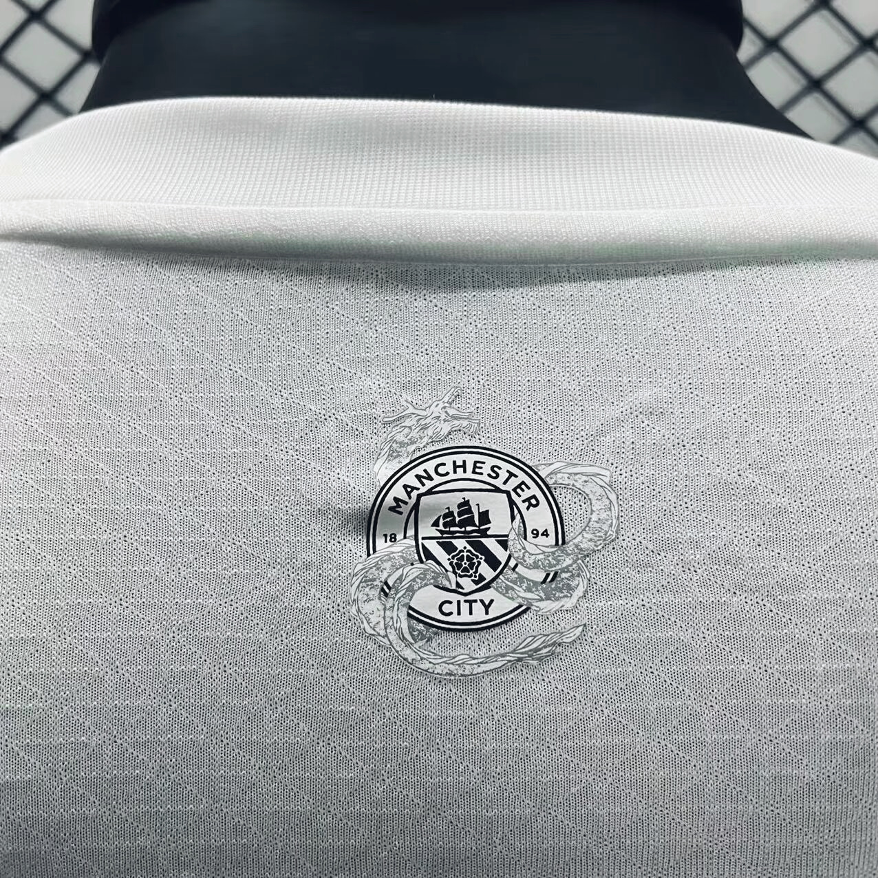 SIUjerseys-Manchester City 2024 Year of the Dragon Pre-match Long Sleeve Jersey - Player Version