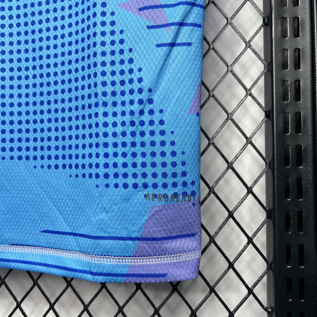 SIUjerseys-Real Madrid 24-25 Blue Goalkeeper Jersey - Fans Version