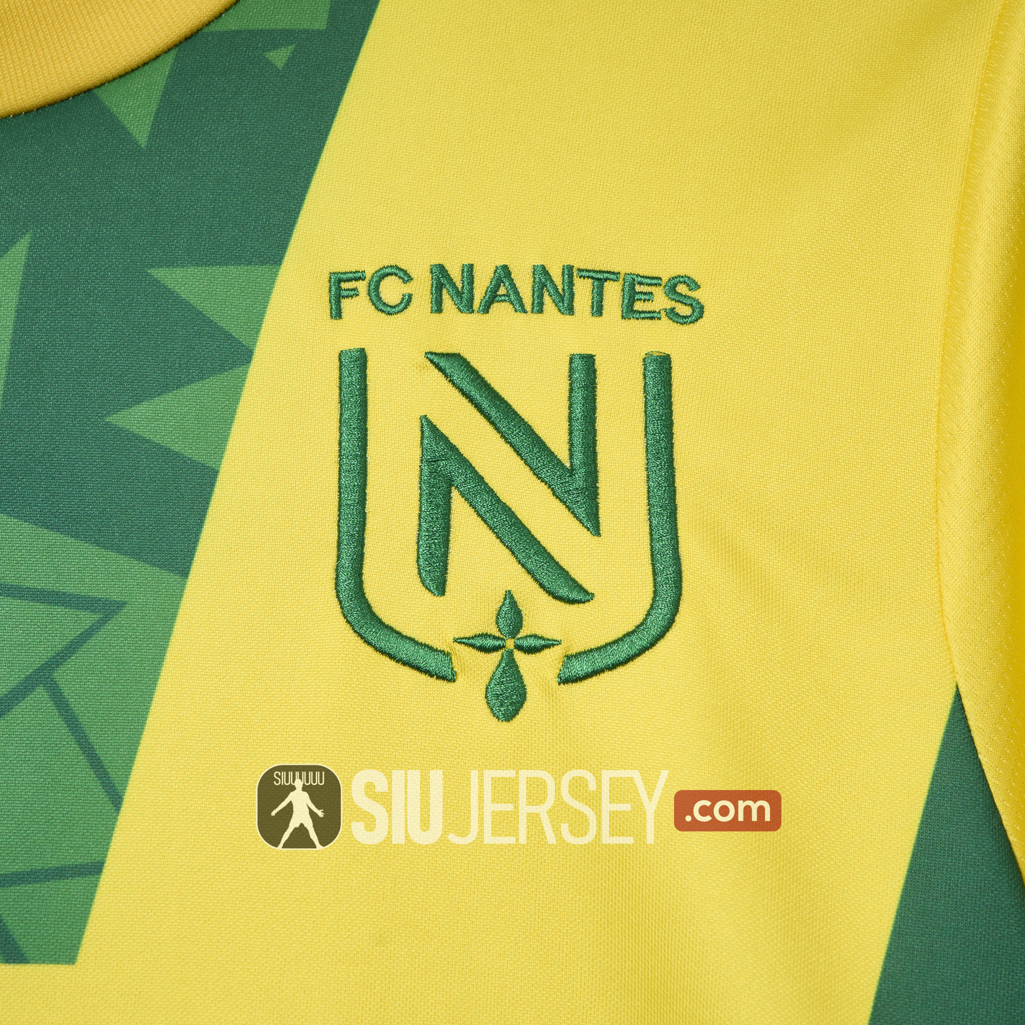 UltraTrikot-Nantes 24-25 Home Stadium Jersey - Fans Version