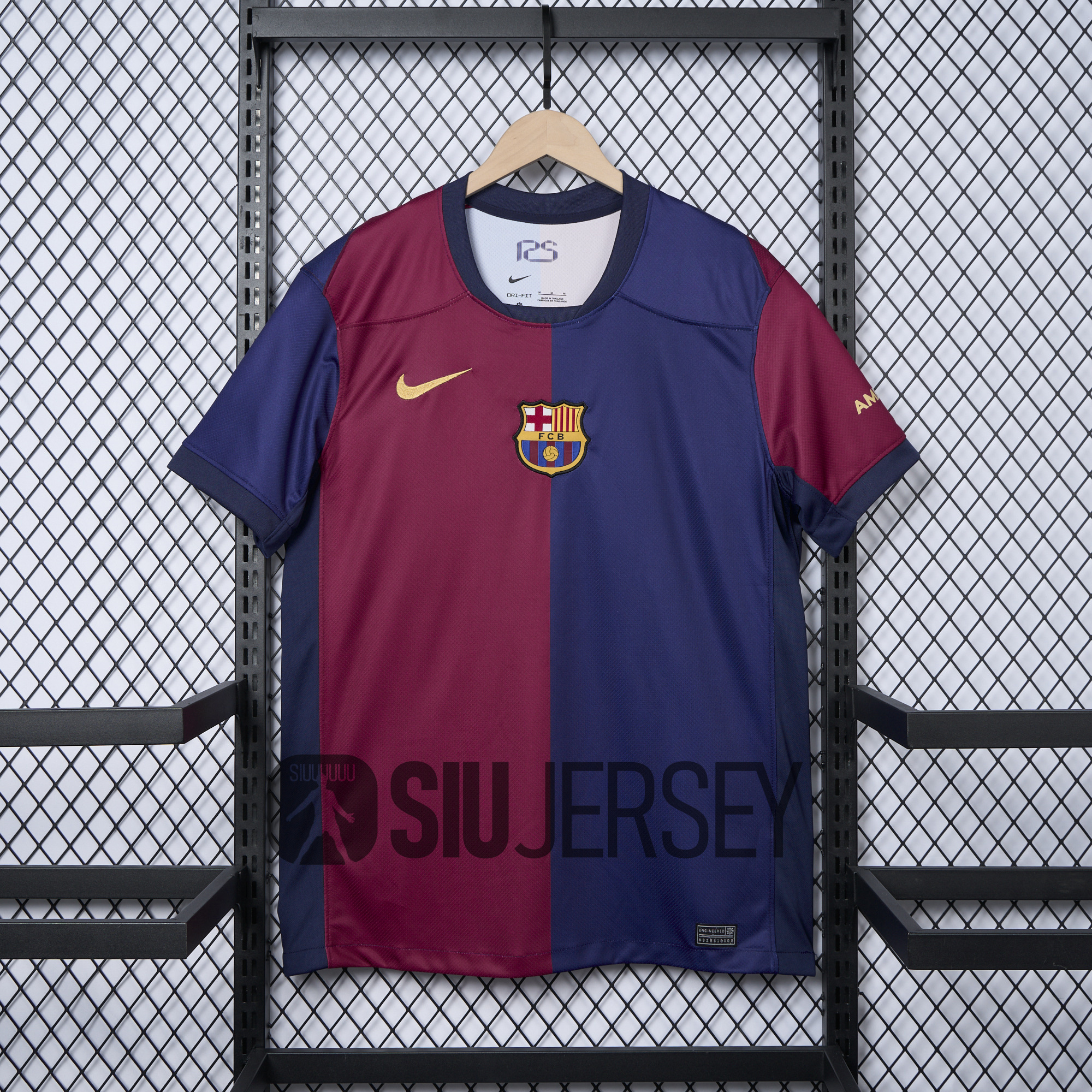 SIUjerseys-Barcelona 24-25 Home Unsponsored Jersey - Fans Version