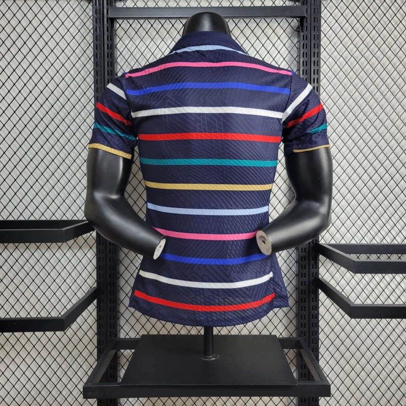 JerseysGala.com | France 2024 Stripe Training Jersey - Player Version -Customize Name, Number and Patch | Worldwide Shipping