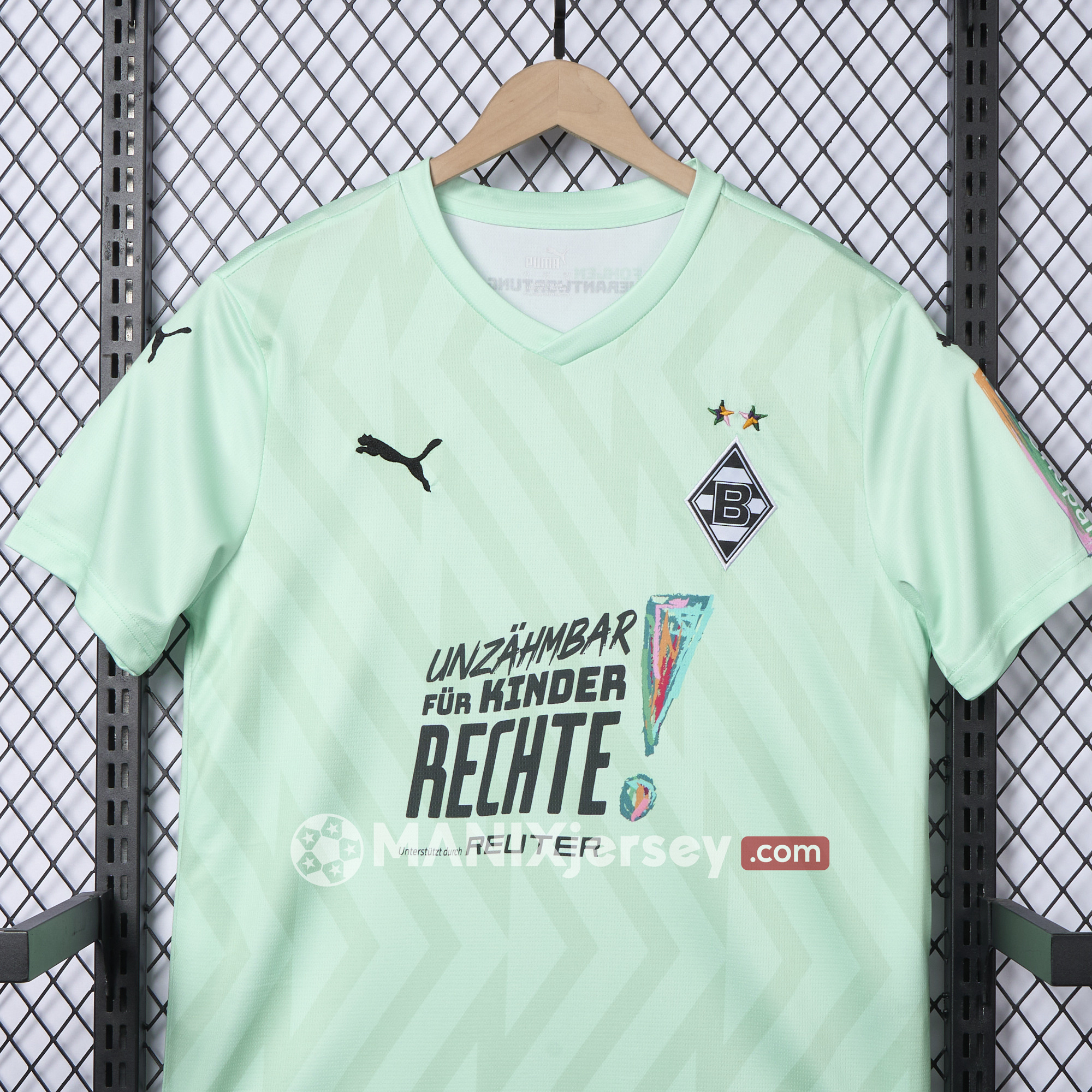 ManixJersey.com | Borussia Mönchengladbach 24-25 World Children's Day Special Jersey - Fans Version -Customize Name, Number and Patch | Worldwide Shipping