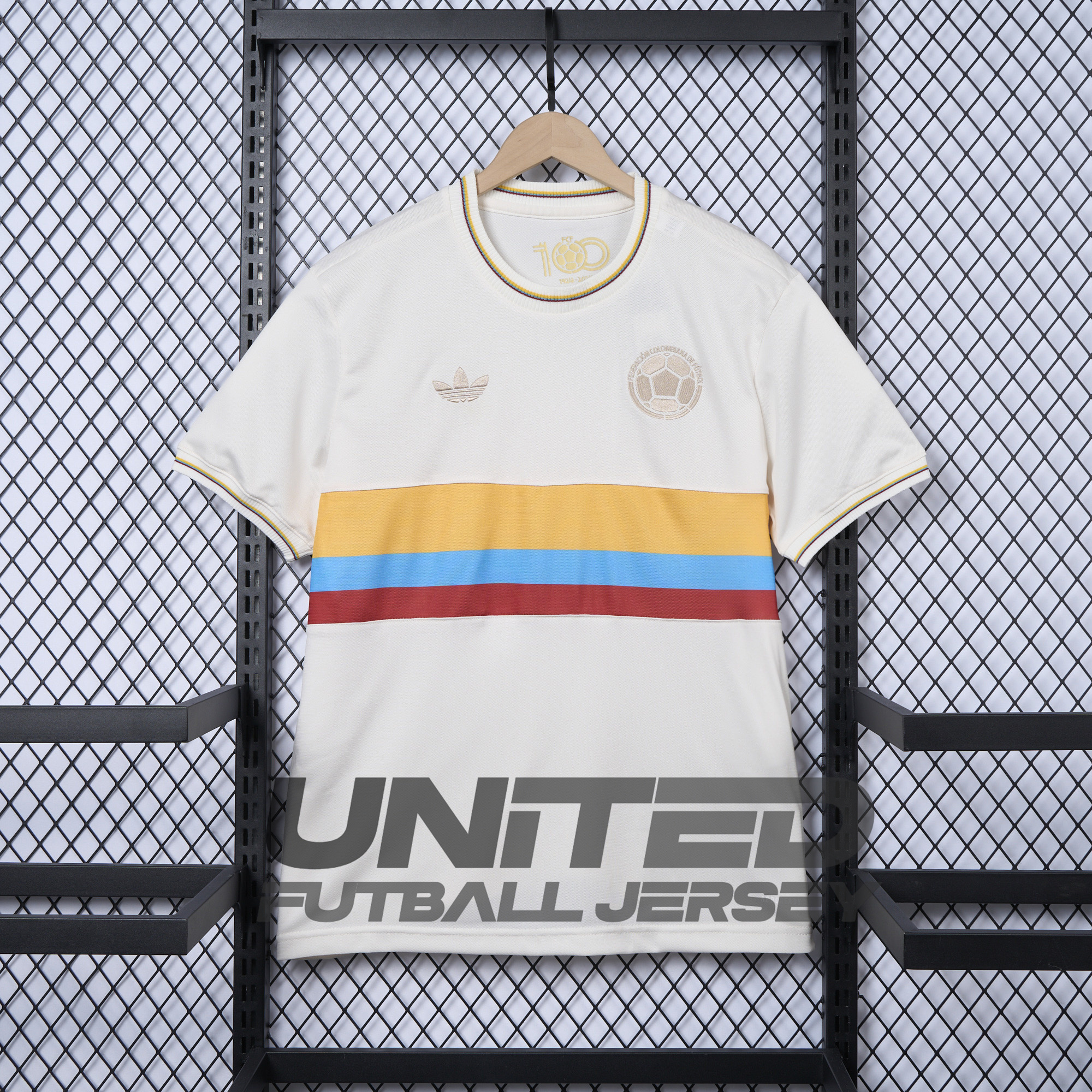 foot-Colombia 2024 100th Anniversary Jersey - Fans Version