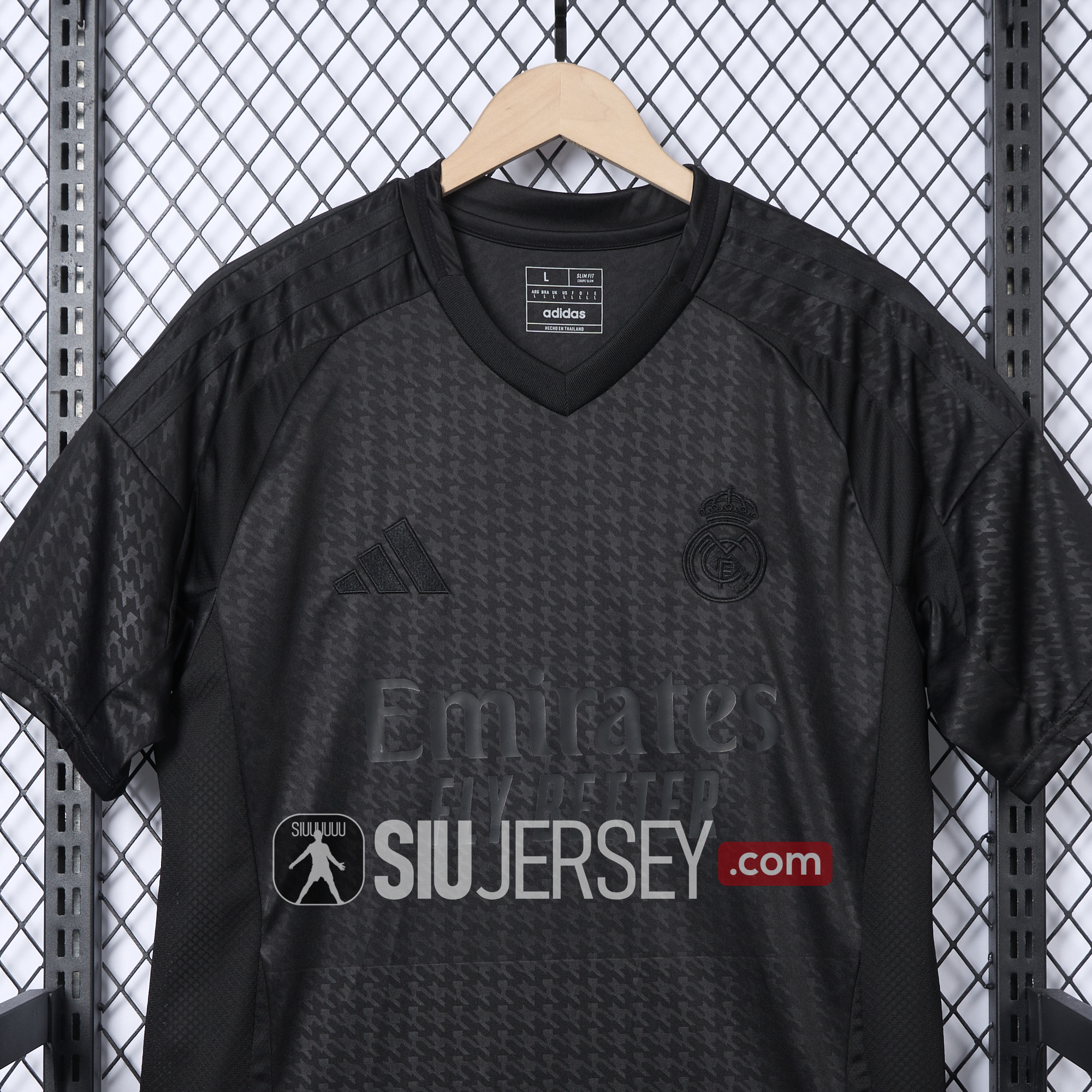 SIUjerseys-Real Madrid 24-25 Pure Black Special Edition Jersey - Fans Version