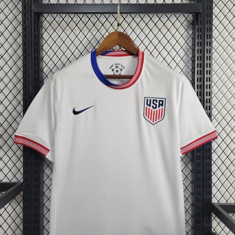 ManixJersey.com | United States USA 2024 Home Stadium Jersey - Fans Version -Customize Name, Number and Patch | Worldwide Shipping