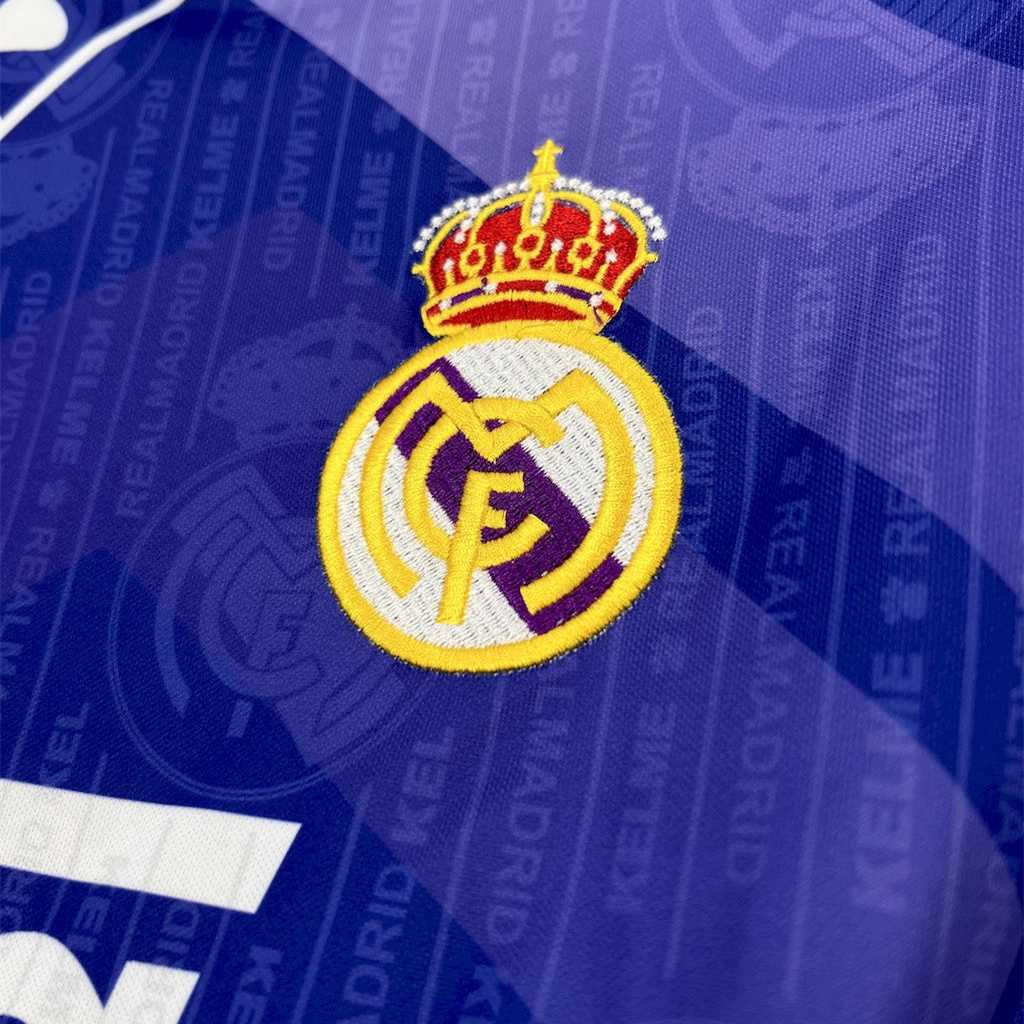 JerseysGala.com | Retro Real Madrid 96-97 Away Jersey -Customize Name, Number and Patch | Worldwide Shipping
