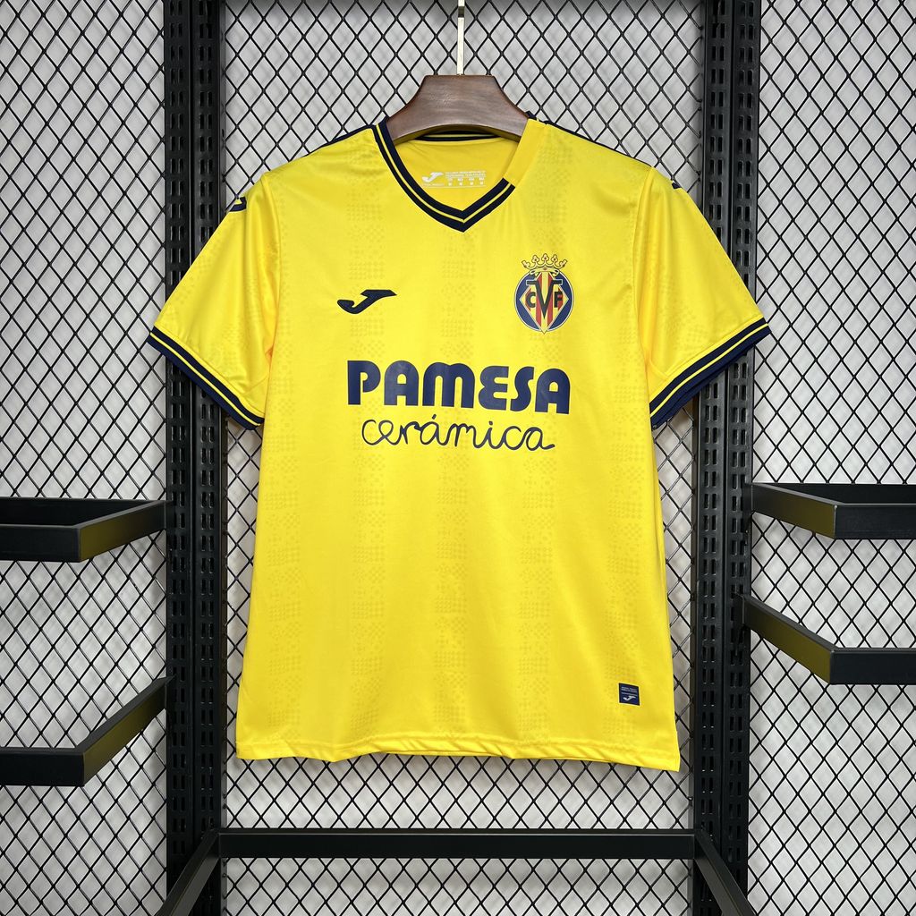 SIUjerseys-Villarreal 24-25 Home Stadium Jersey - Fans Version