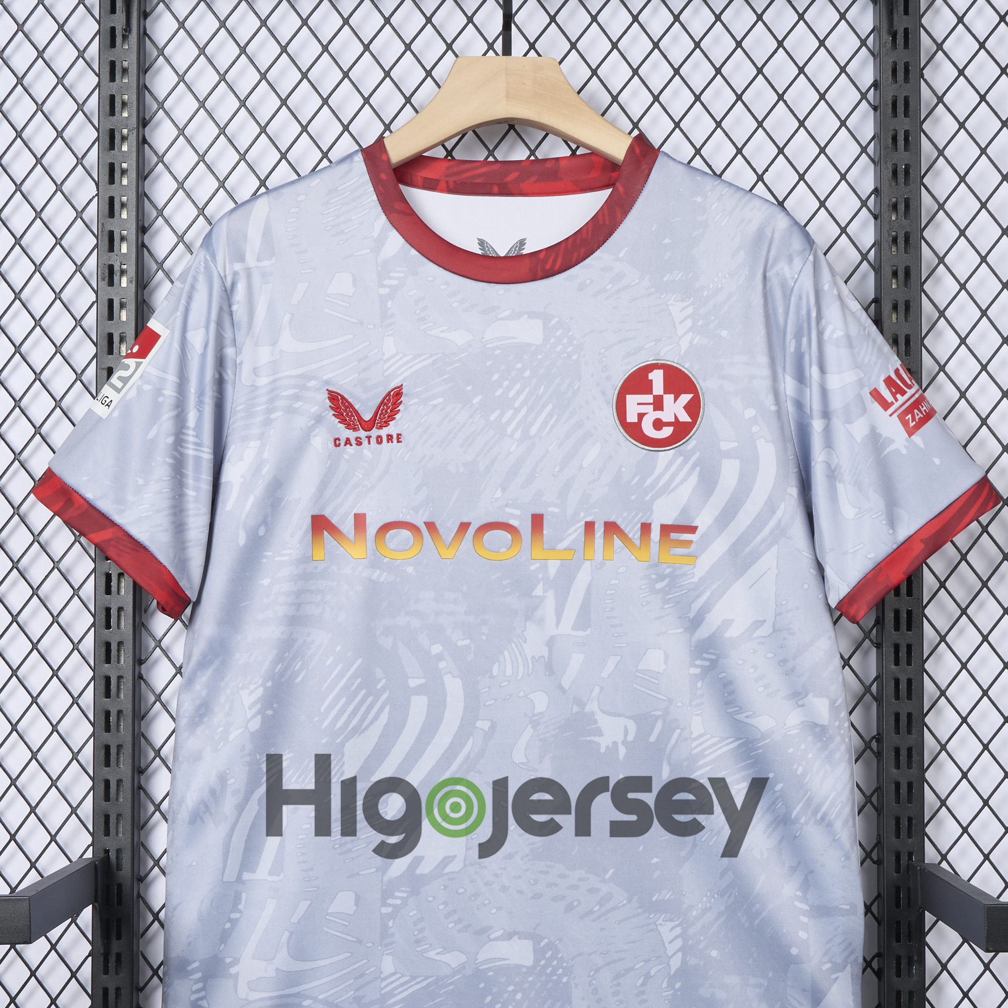 Higojerseys-Kaiserslautern 24-25 Away Jersey - Fans Version