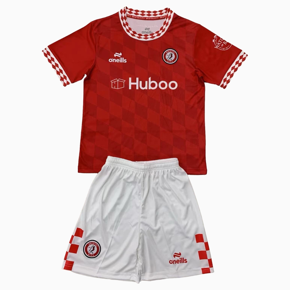 ManixJersey.com | Bristol City 24-25 Home Kids Kit -Customize Name, Number and Patch | Worldwide Shipping