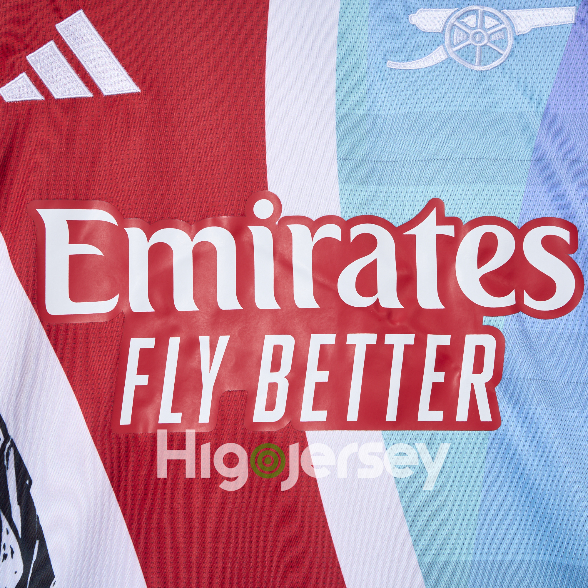 Higojerseys-Arsenal 24-25 Pre-Match Training Jersey - Fans Version