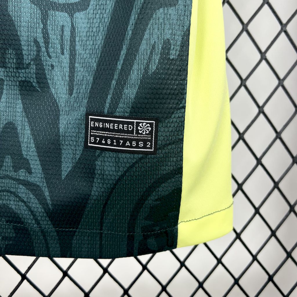 SIUjerseys-Barcelona 24-25 Dark Green Training Jersey - Fans Version