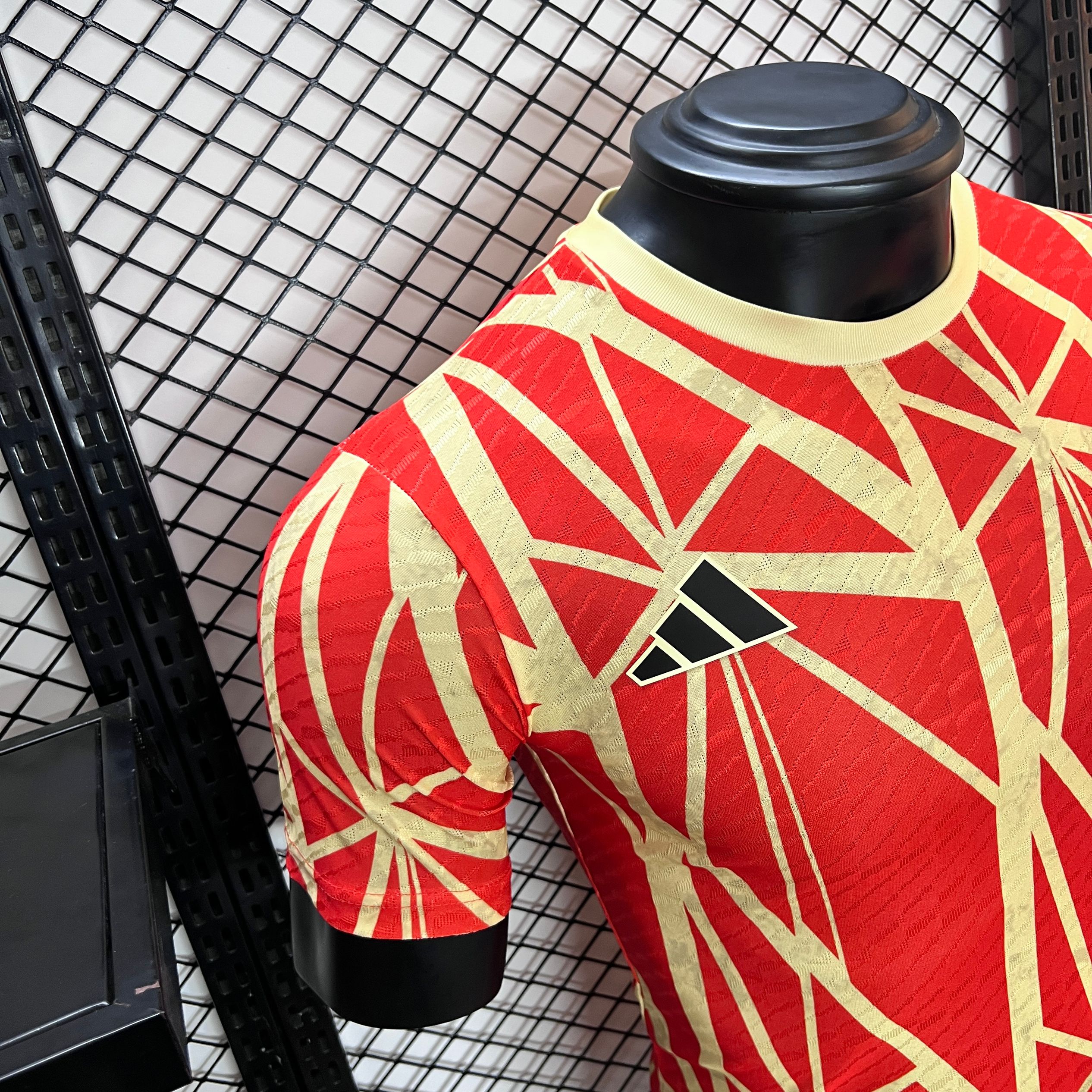 UltraTrikot-Bayern Munich 24-25 Red Pre-Match Training Jersey - Player Version