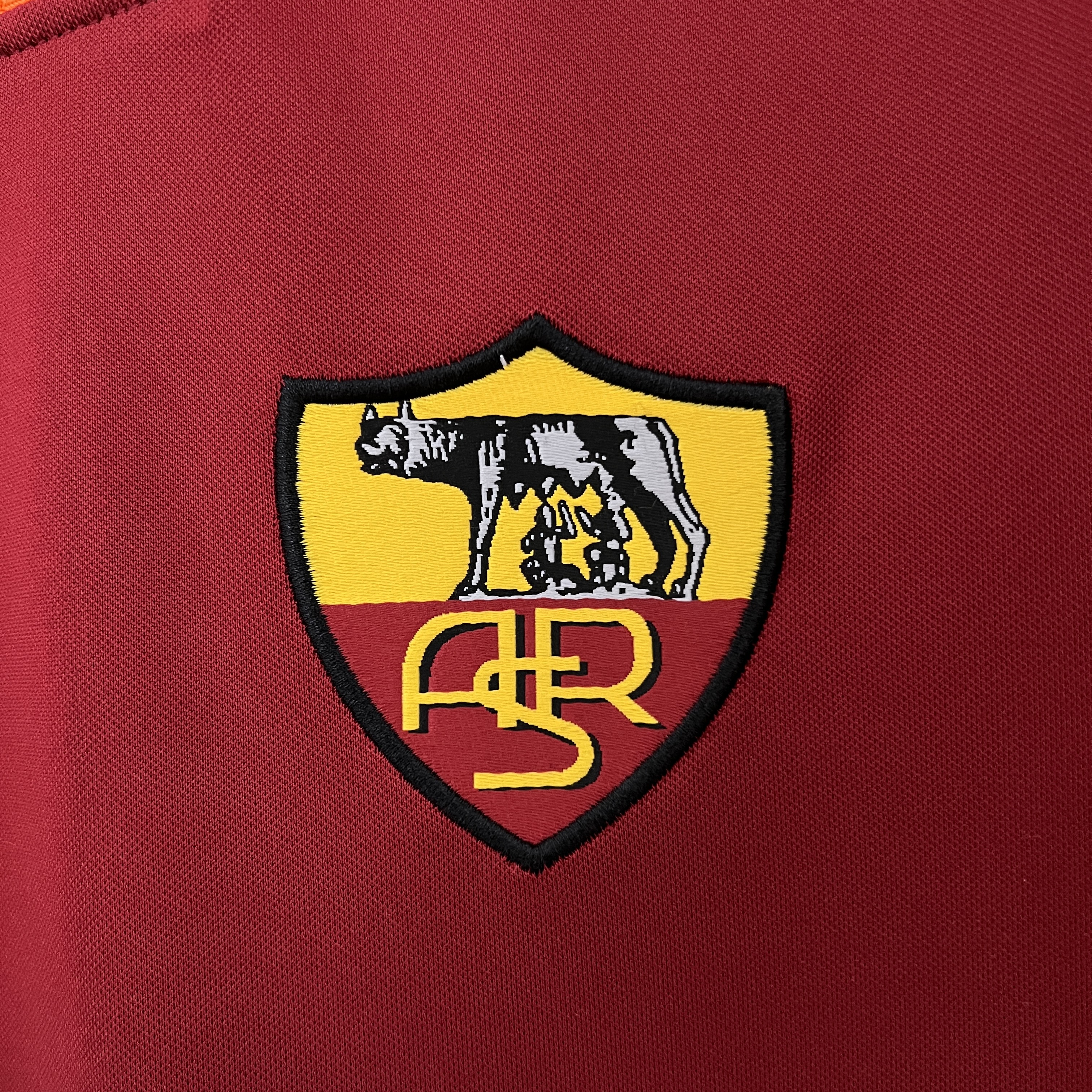 JerseysGala.com | Retro Roma 1998-99 Home Jersey -Customize Name, Number and Patch | Worldwide Shipping