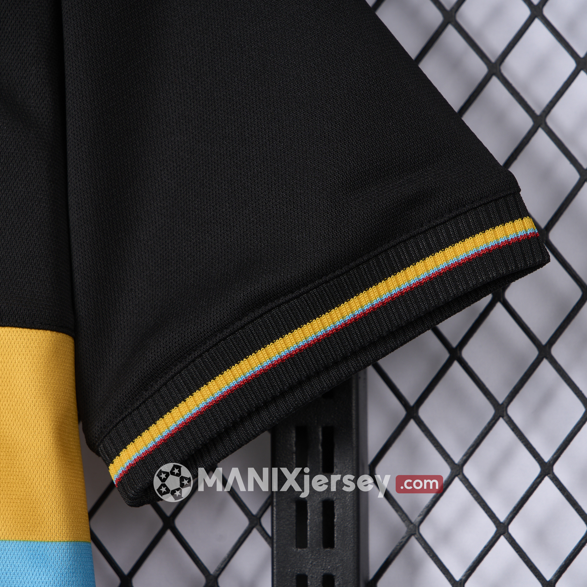 ManixJersey.com | Colombia 2024 100th Anniversary Black Jersey - Fans Version -Customize Name, Number and Patch | Worldwide Shipping