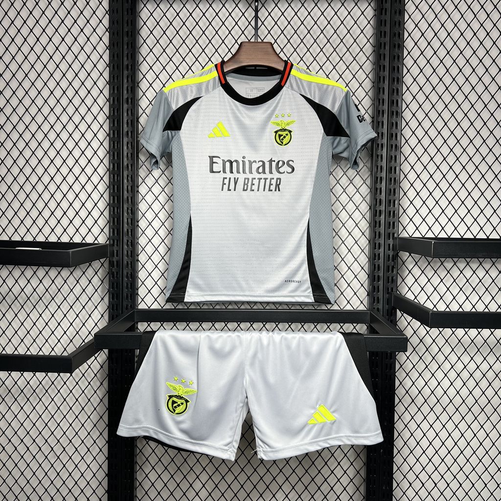 ManixJersey.com | Benfica 24-25 Third Kids Kit -Customize Name, Number and Patch | Worldwide Shipping