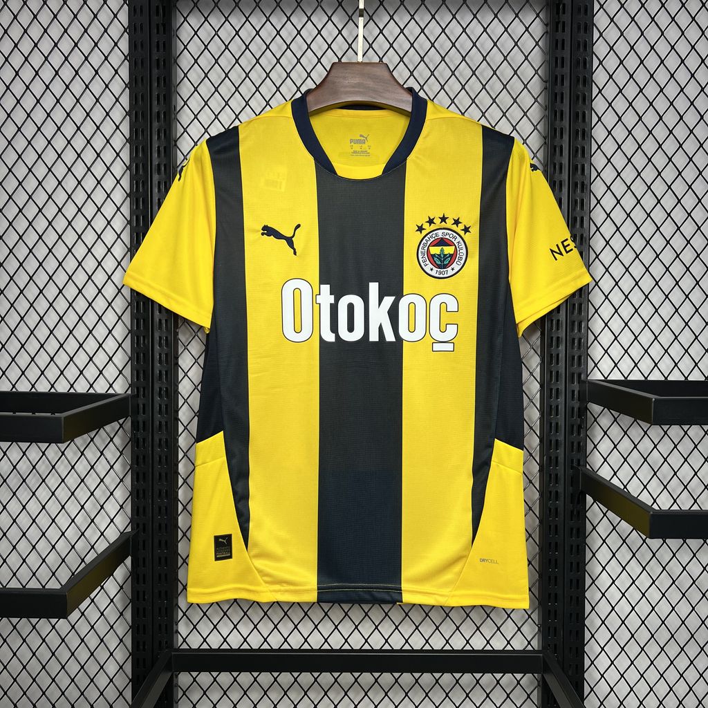ManixJersey.com | Fenerbahce 24-25 Home Stadium Jersey - Fans Version -Customize Name, Number and Patch | Worldwide Shipping