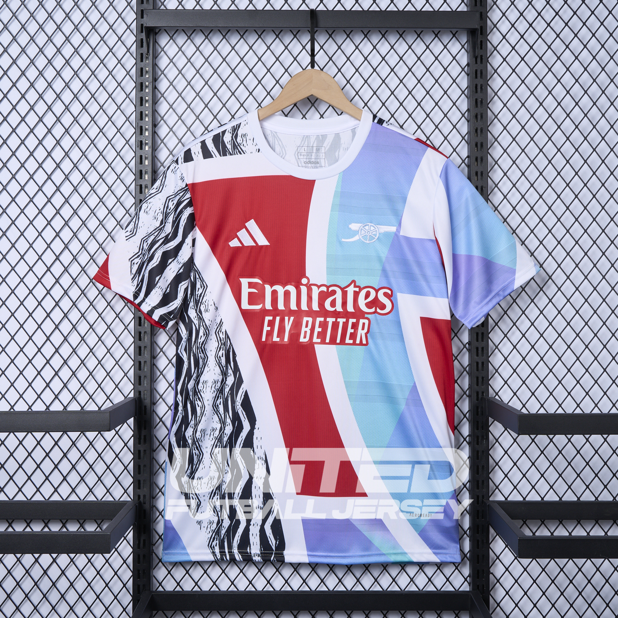 foot-Arsenal 24-25 Pre-Match Training Jersey - Fans Version