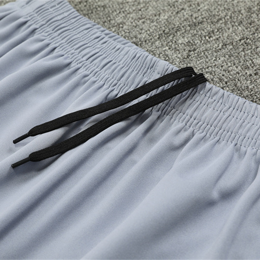 unitedfutballjersey-AC Milan 24-25 Kids Long Sleeve Training Set - Grey