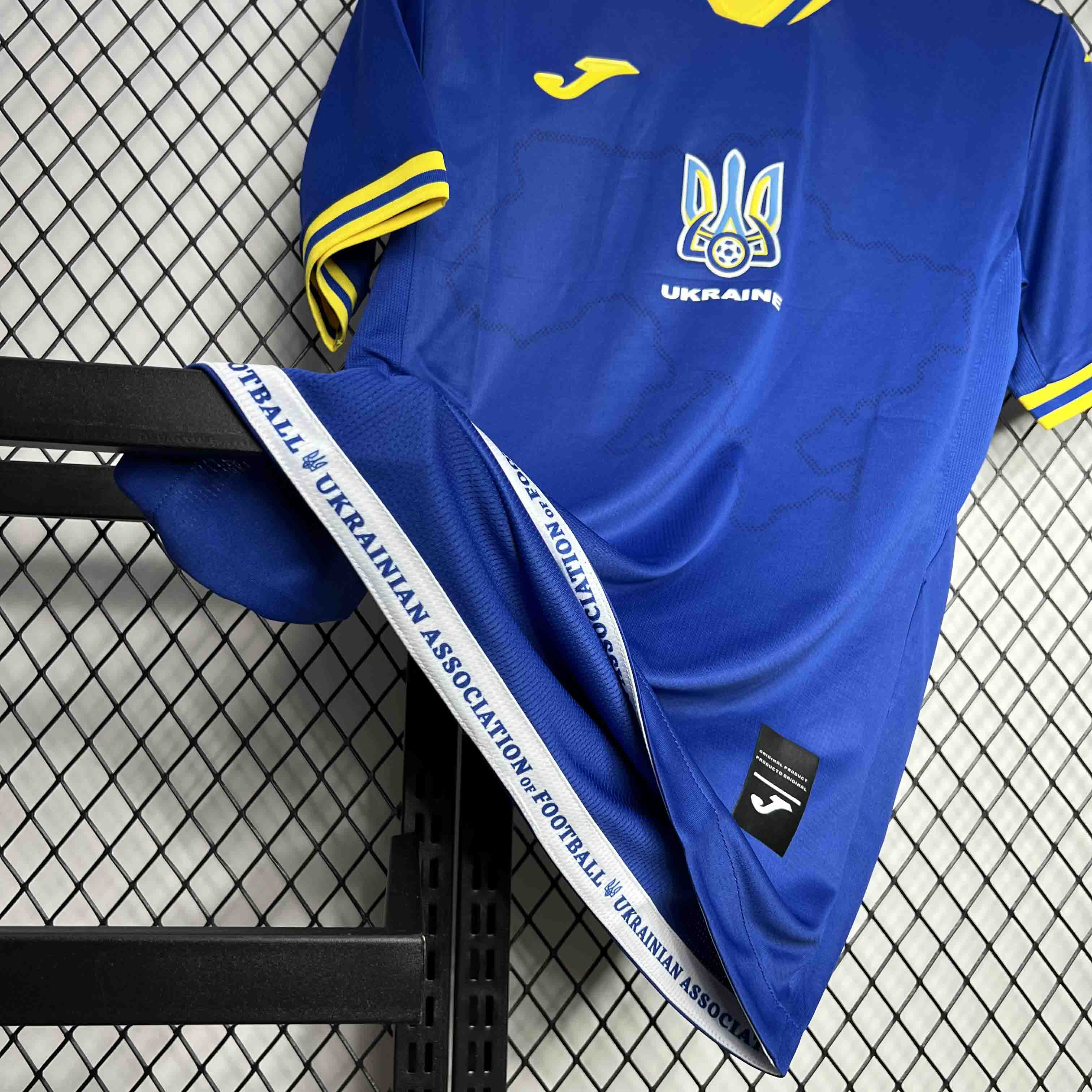SIUjerseys-Ukraine 2024 Away Jersey - Fans Version