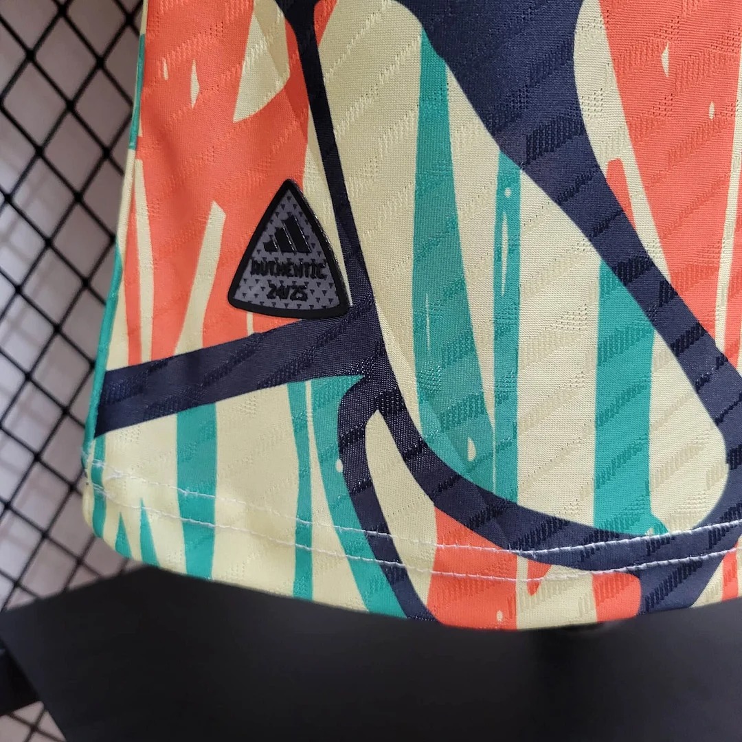 Higojerseys-Arsenal 24-25 Red Green Pre-match Jersey - Player Version