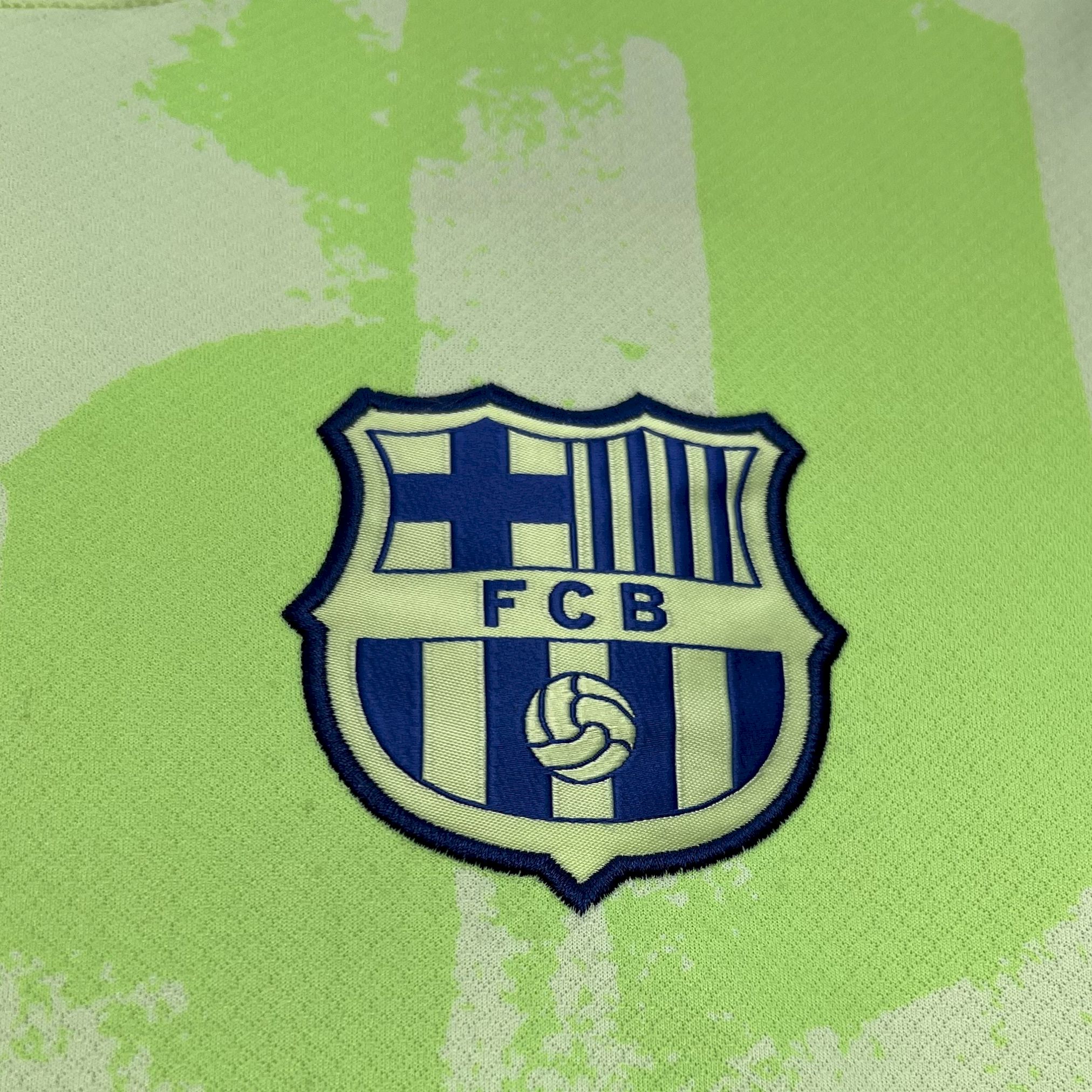 unitedfutballjersey-Barcelona 24-25 Third Jersey with Big Logo - Fans Version