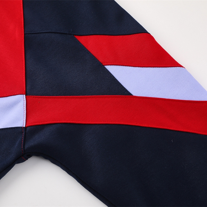 SIUjerseys-Arsenal 24-25 Originals LFSTLR Training Hoodie Set - Red Hoodie and Deep Blue Pants