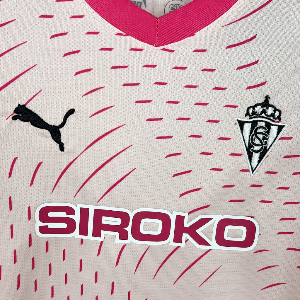 ManixJersey.com | Sporting de Gijon 24-25 Third Kids Kit -Customize Name, Number and Patch | Worldwide Shipping