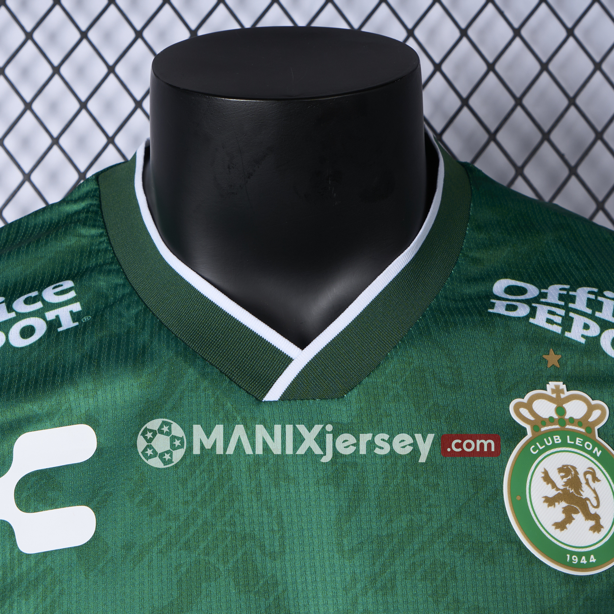 ManixJersey.com | Club León Club Leon 24-25 Home Stadium Jersey - Player Version -Customize Name, Number and Patch | Worldwide Shipping