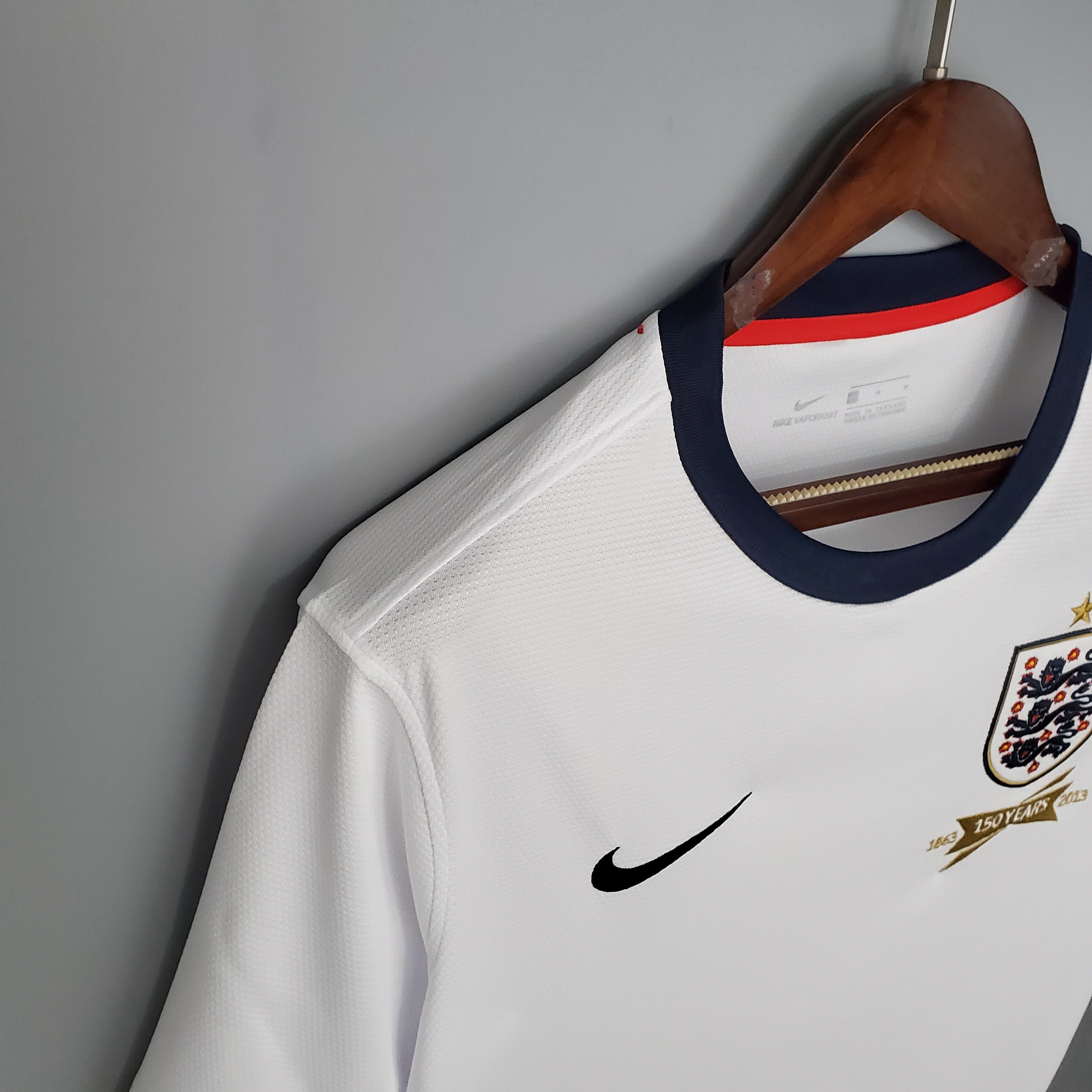 ManixJersey.com | Retro England 2013 150 YEARS Home Stadium Jersey -Customize Name, Number and Patch | Worldwide Shipping