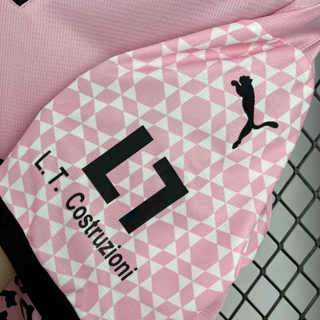 unitedfutballjersey-Palermo 24-25 Home Jersey - Fans Version
