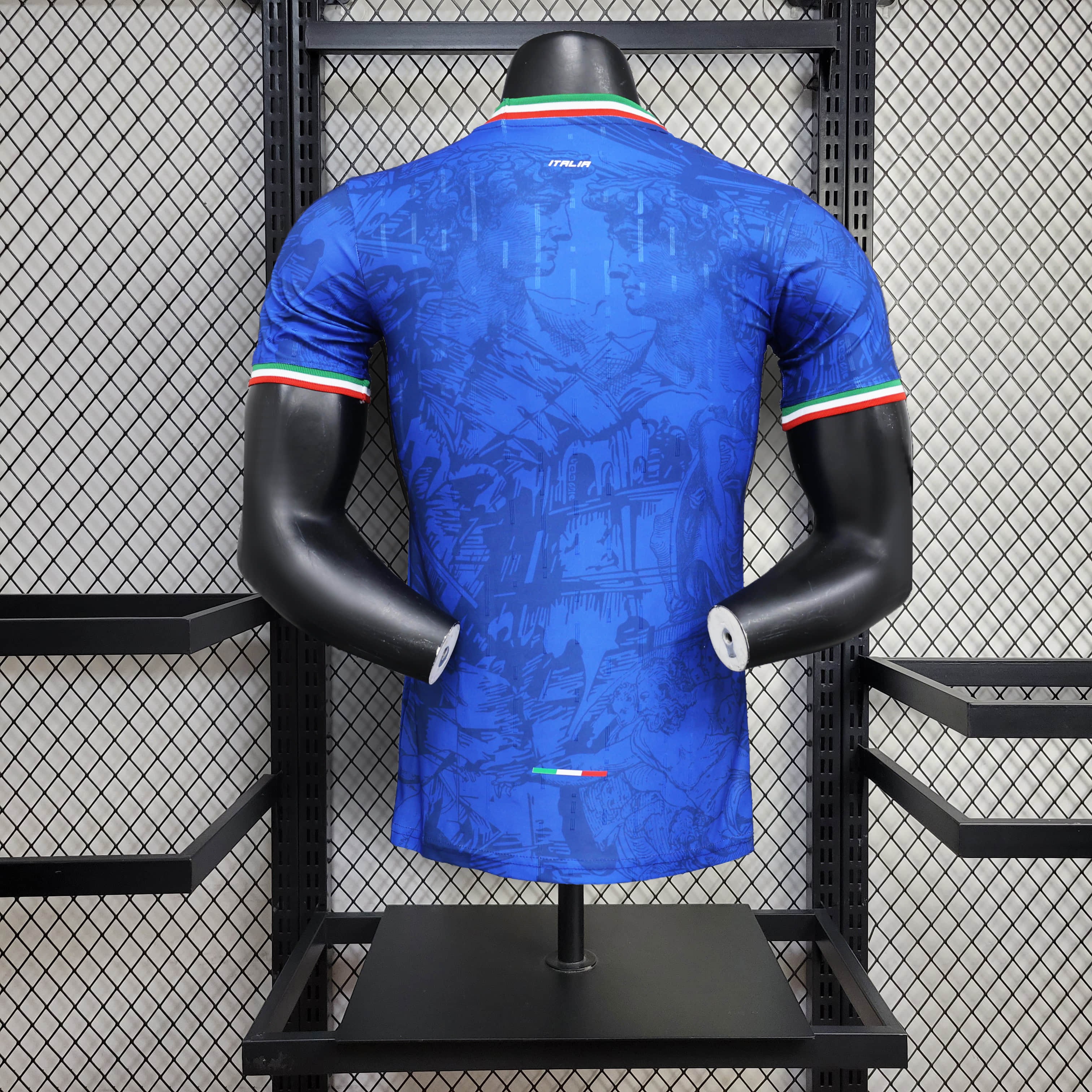 unitedfutballjersey-Italy 2024 Blue Special Edition Jersey - Player Version
