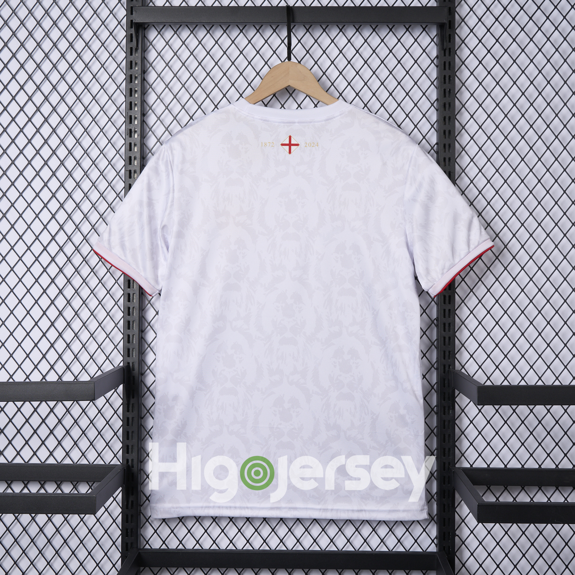 Higojerseys-England 2024-25 COMMA White Special Edition Jersey - Fans Version
