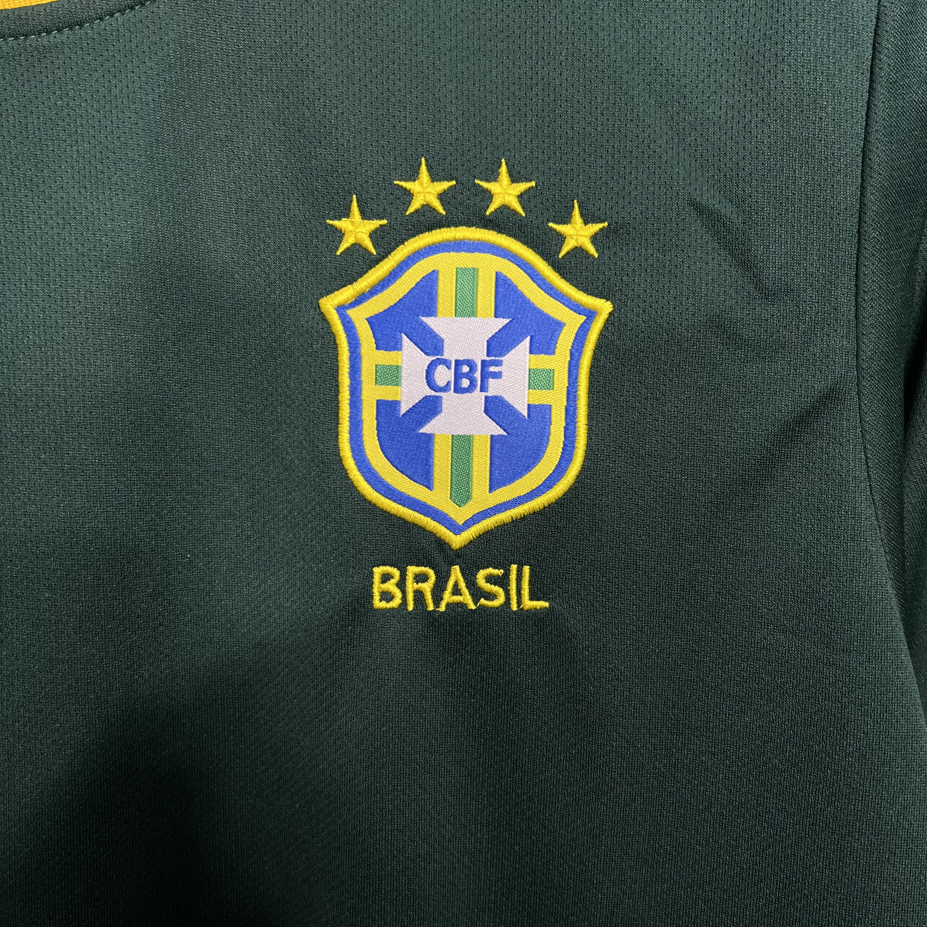 SIUjerseys-Retro Brazil 1998 Goalkeeper Jersey