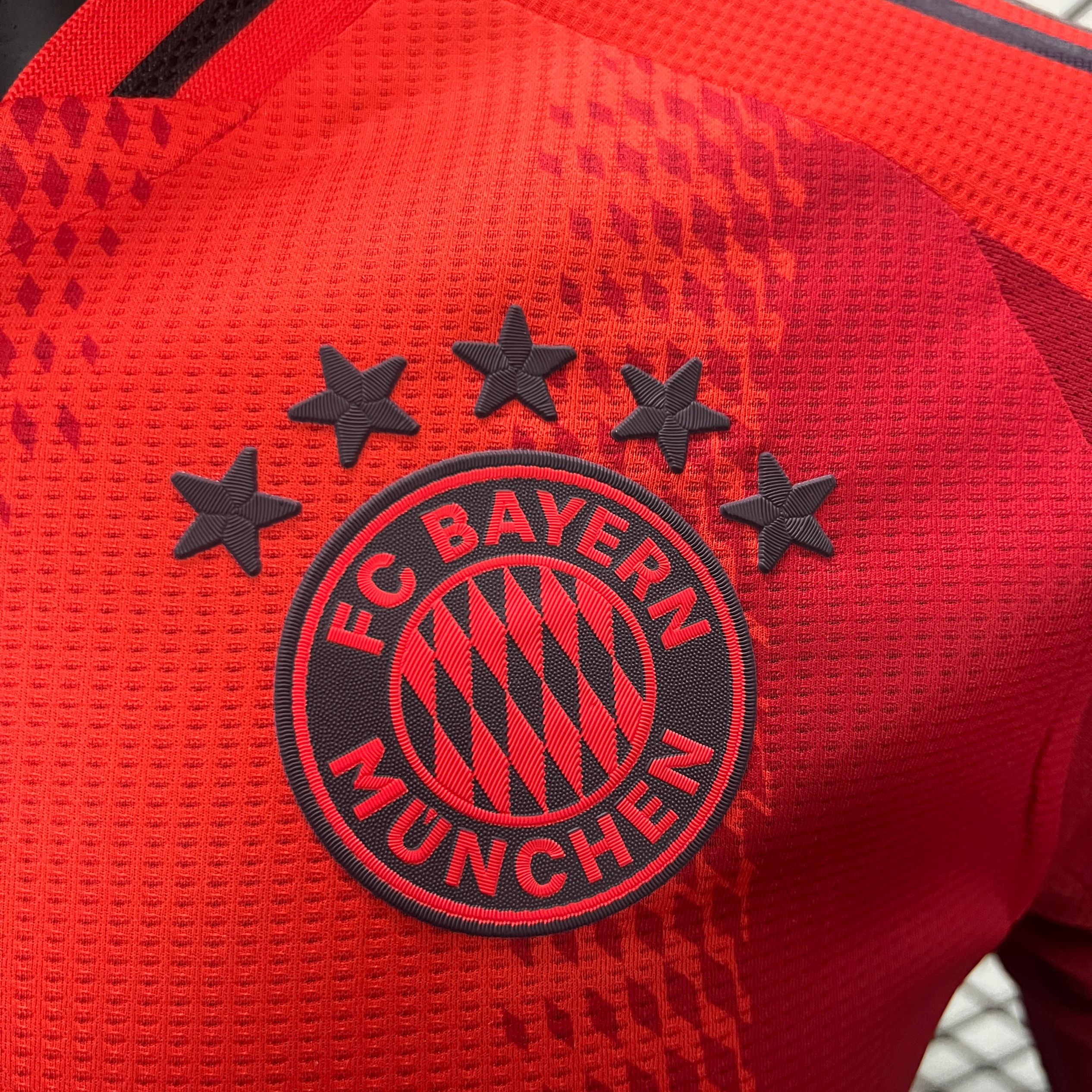 ManixJersey.com | Bayern Munich 24-25 Home Stadium Jersey - Player Version -Customize Name, Number and Patch | Worldwide Shipping
