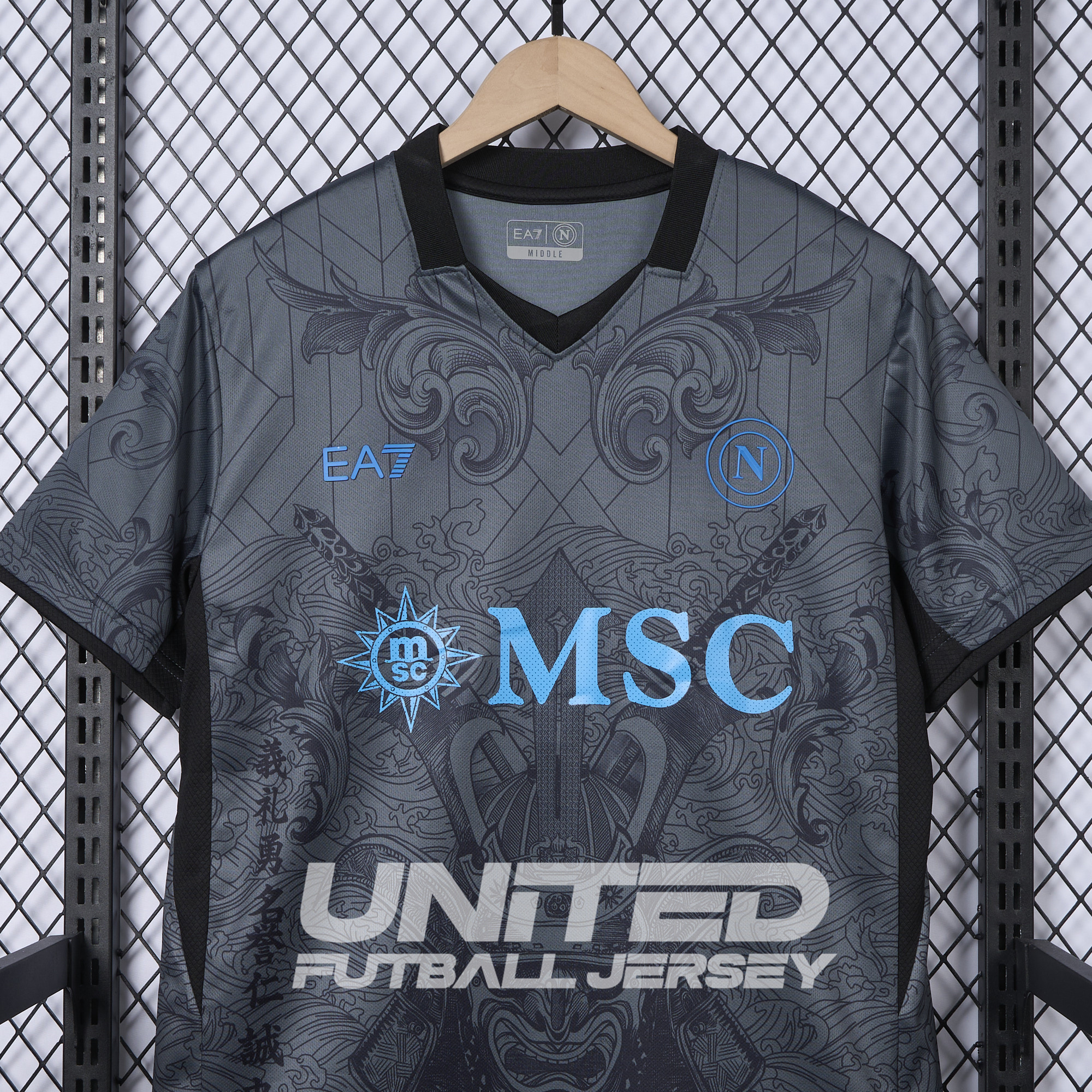 unitedfutballjersey-Napoli 24-25 Third Jersey - Fans Version