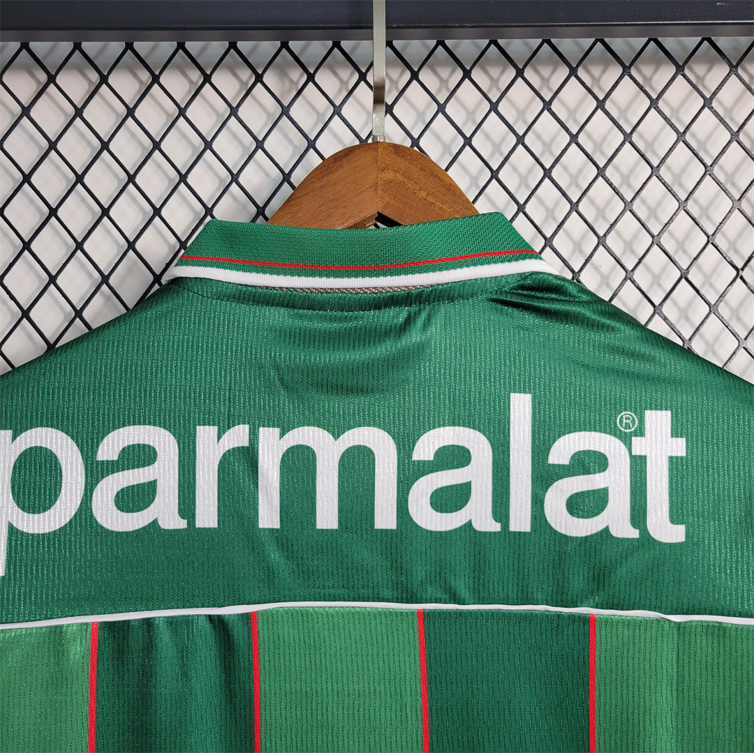 SIUjerseys-Retro Palmeiras 1999 Home Stadium Jersey - Liberator Cup Champion