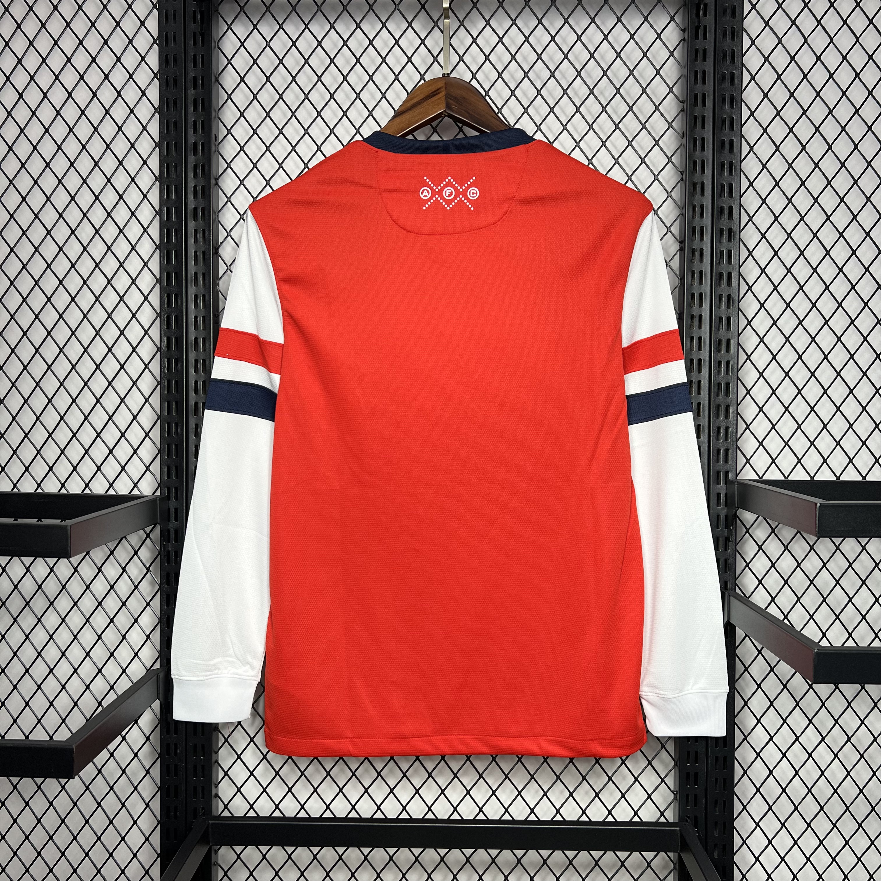 ManixJersey.com | Retro Arsenal 2012-13 Home Long Sleeve Jersey -Customize Name, Number and Patch | Worldwide Shipping