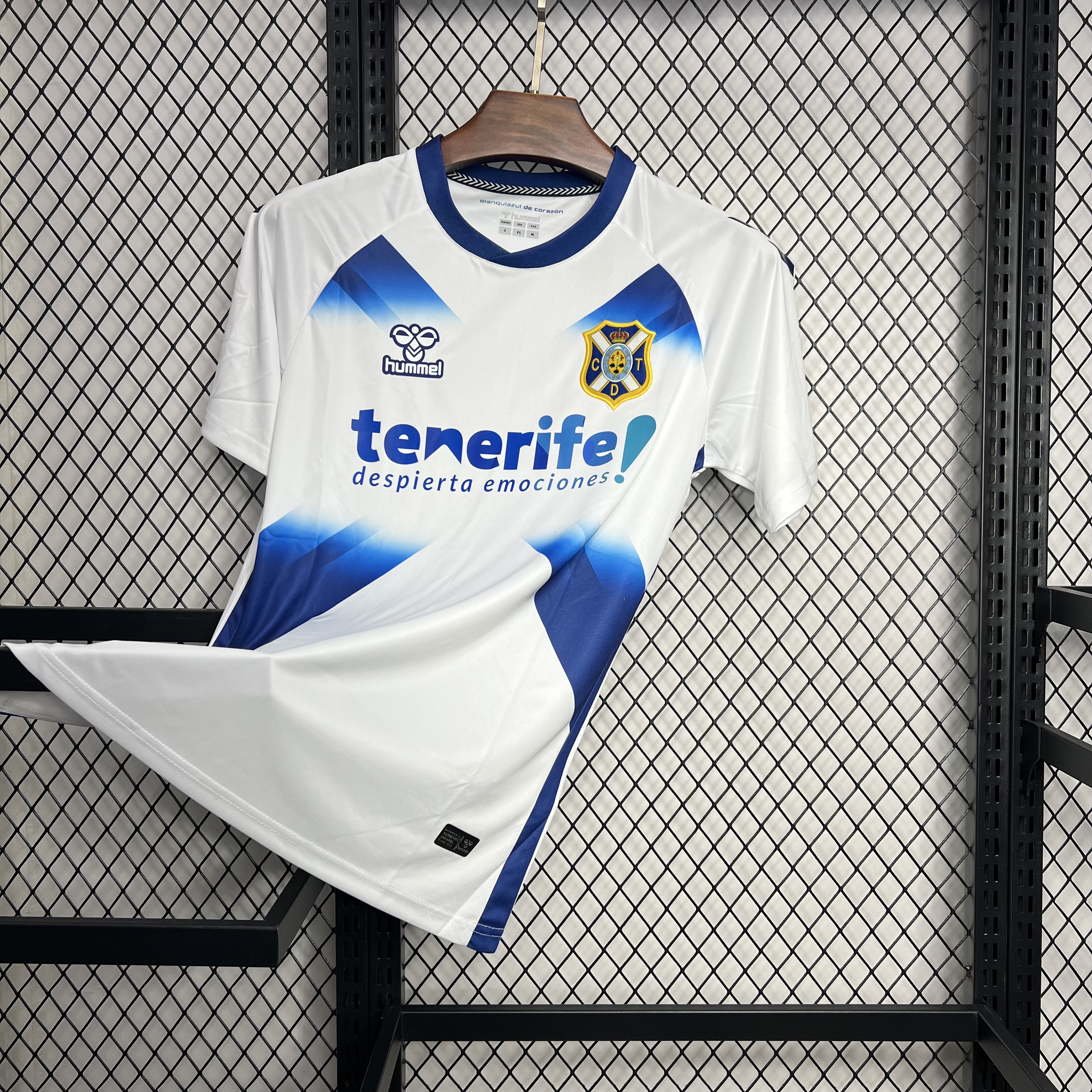 unitedfutballjersey-Tenerife 24-25 Home Stadium Jersey - Fans Version
