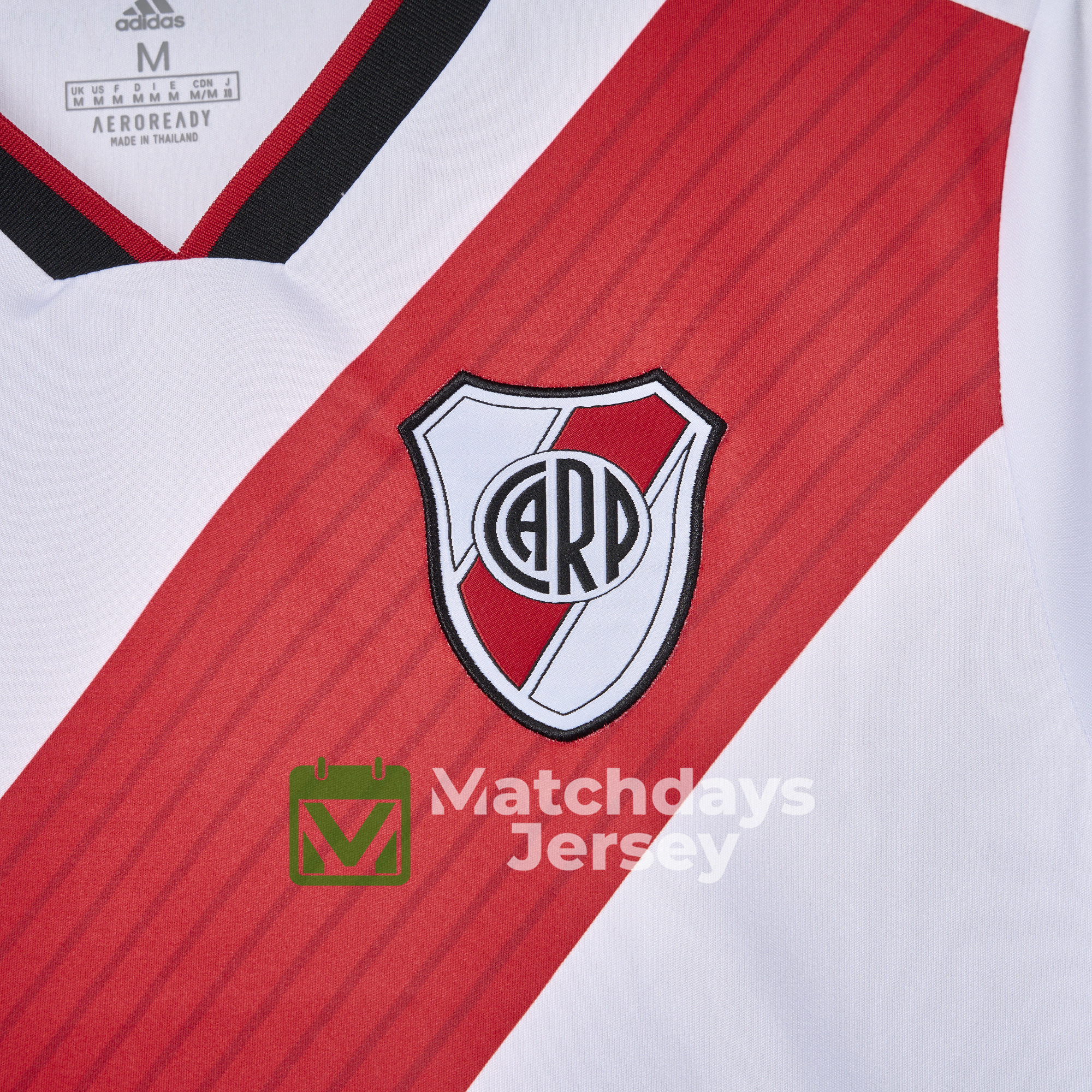 GlobeJersey-Retro River Plate 2018-19 Home Jersey